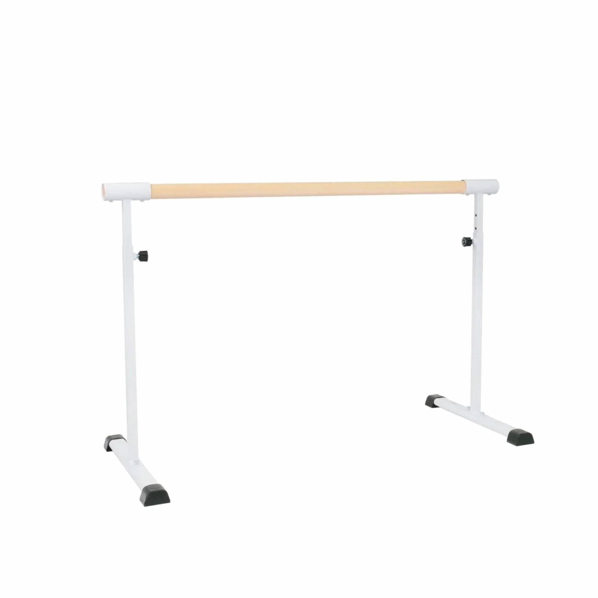 Barra elástica portátil para ballet Cannons UK, 1,1 m, altura ajustable 85-105 cm, pies antideslizantes