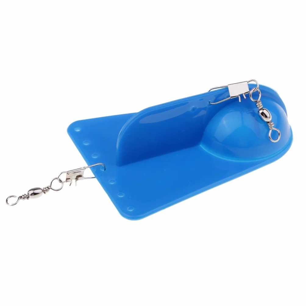 Tablero de Curricán Plástico ABS Peso Ajustable Mar Pesca Trolling Diving Board 3 Color