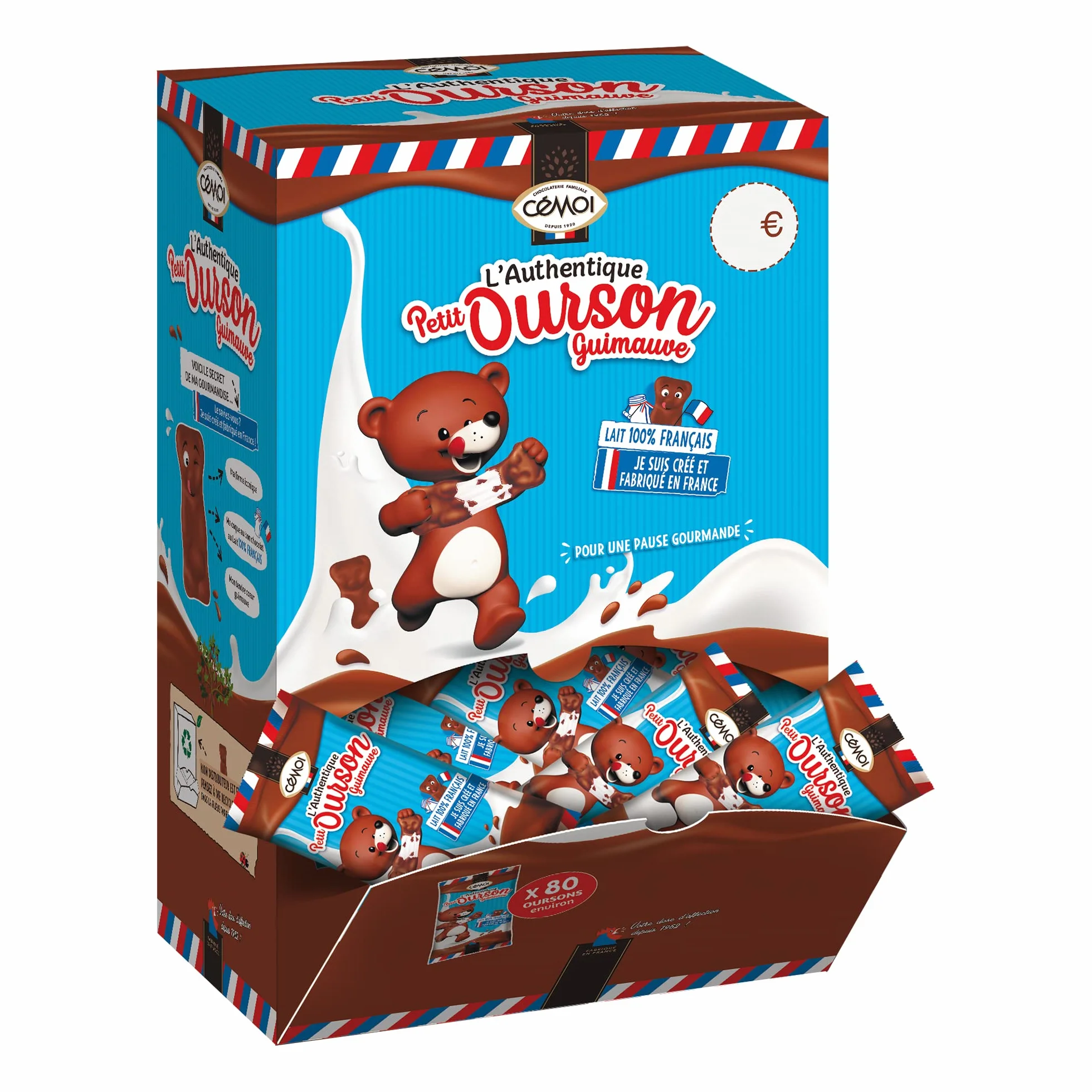 Cémoi L'Authentique Petit Ourson Chocolat au Lait