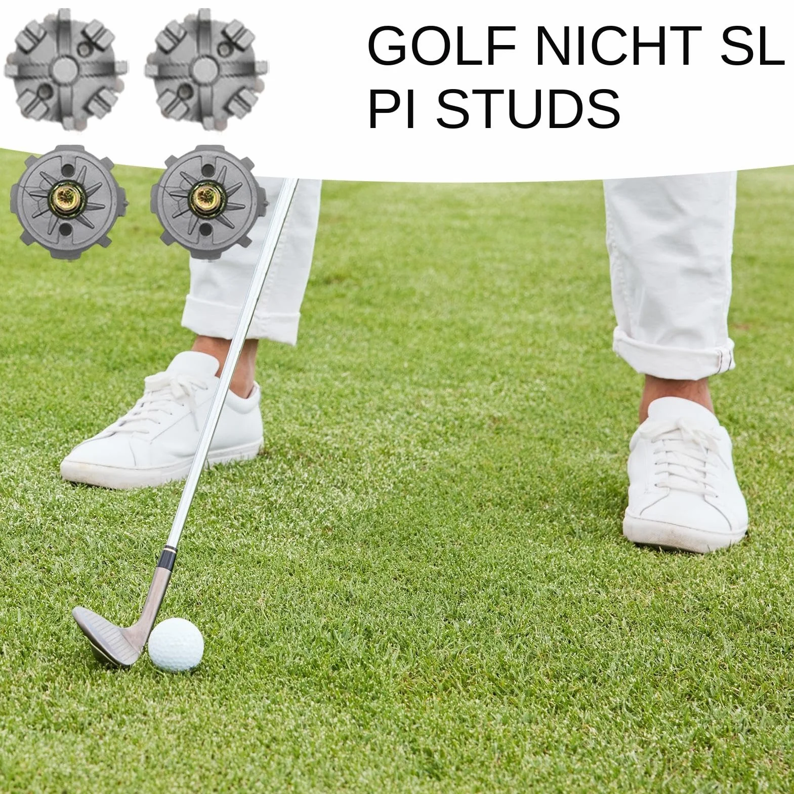 Tacos para Zapatos de Golf 14 Piezas Repuesto Fijación de Tornillo