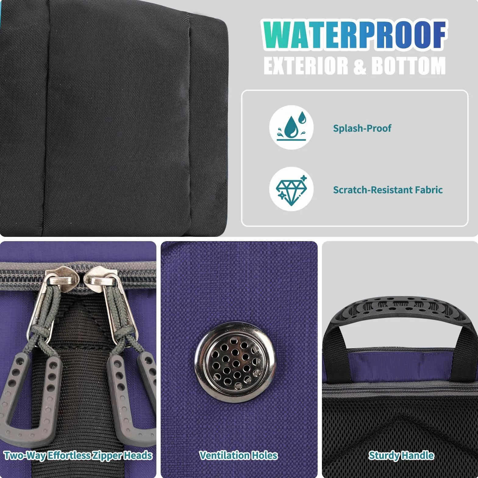 ZOUNICH Bolsa para Botas de Esquí 55L, Mochila Resistente al Agua con Compartimento para Casco