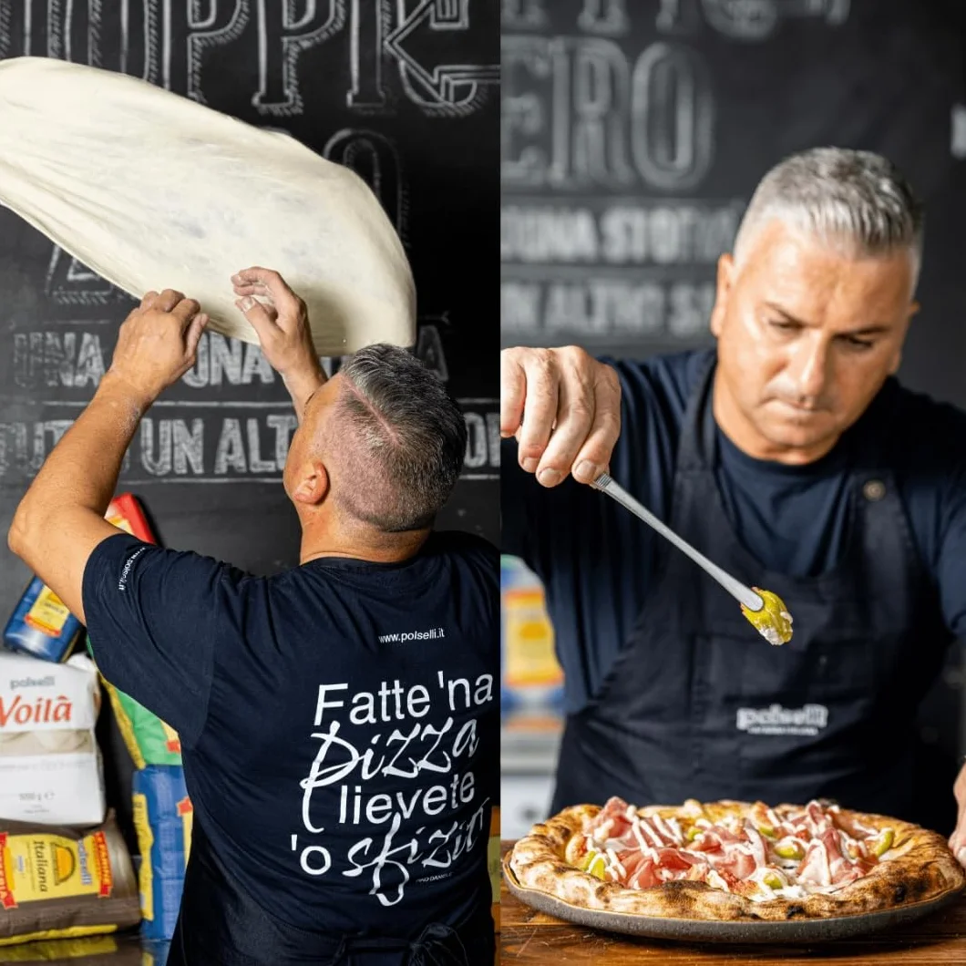 Polselli - Harina clásica italiana de trigo tierno, tipo "00", 5 kg, especial para pizza napolitana