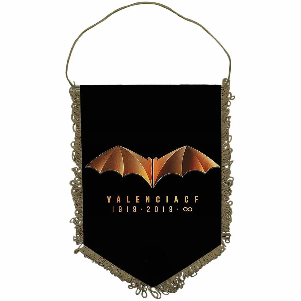 Valencia Cf Baval Banderín Negro Única