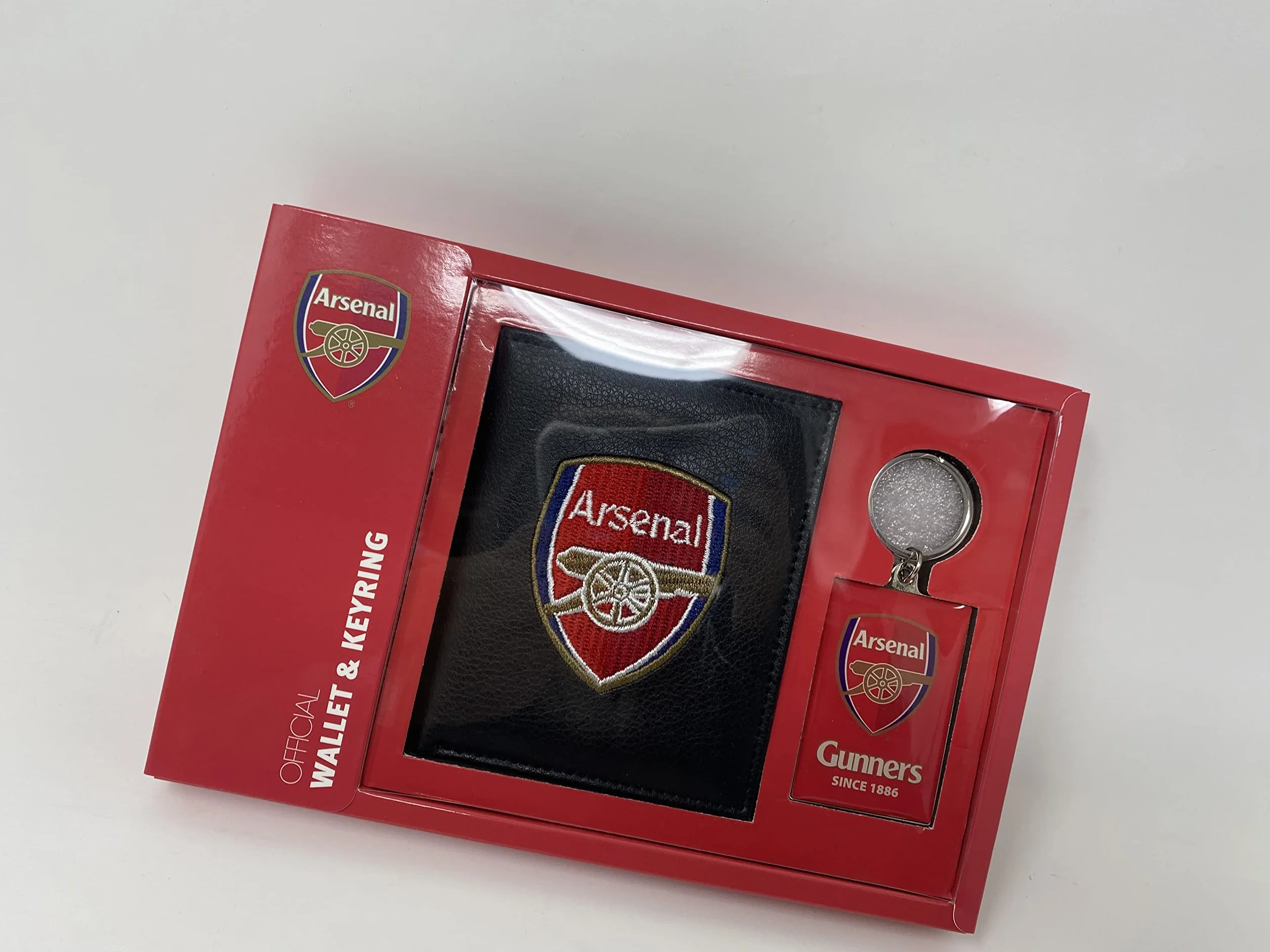 Arsenal FC Cartera y Llavero Juego de Regalo