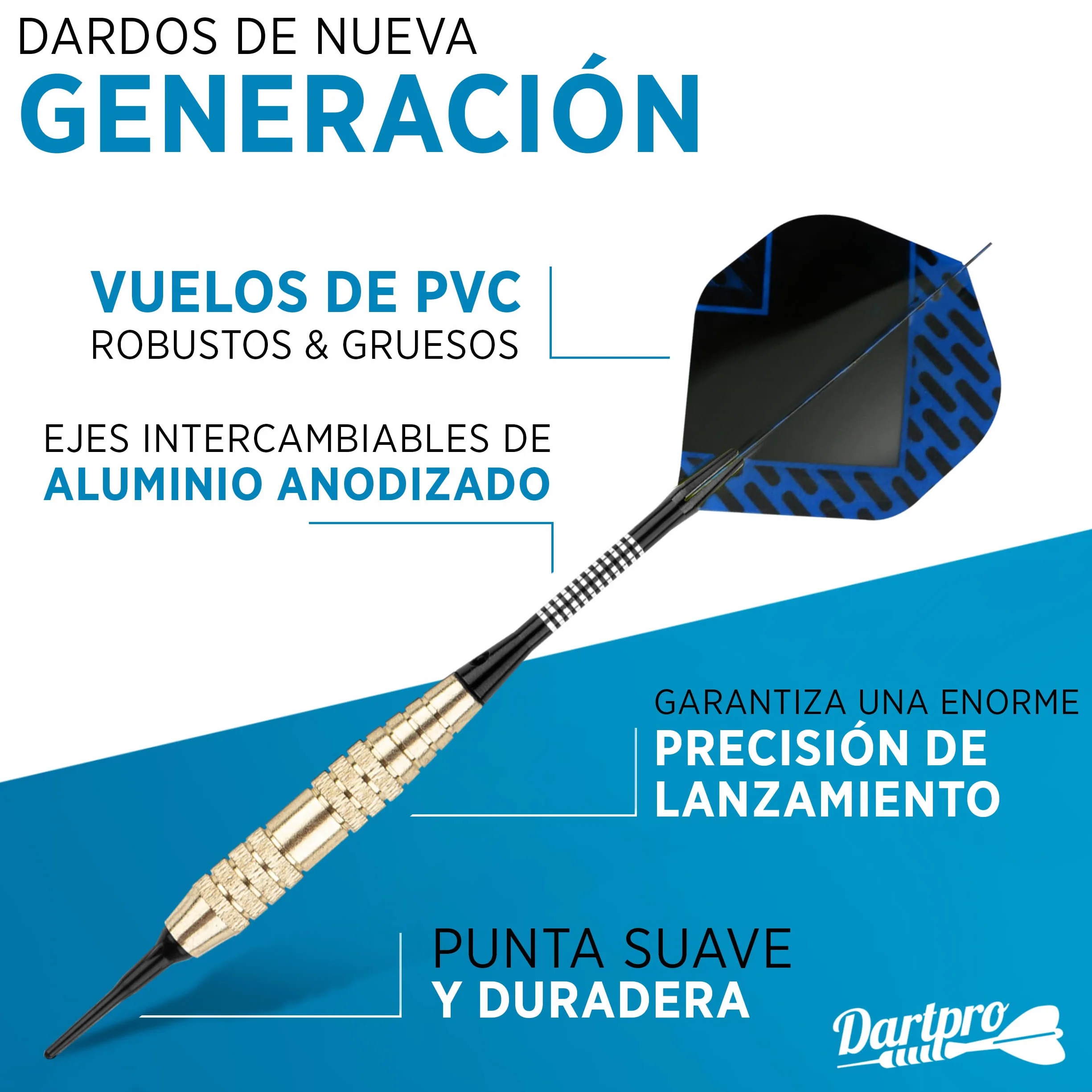 DartPro Diana electrónica inalámbrica automática 65 variantes 1-8 jugadores