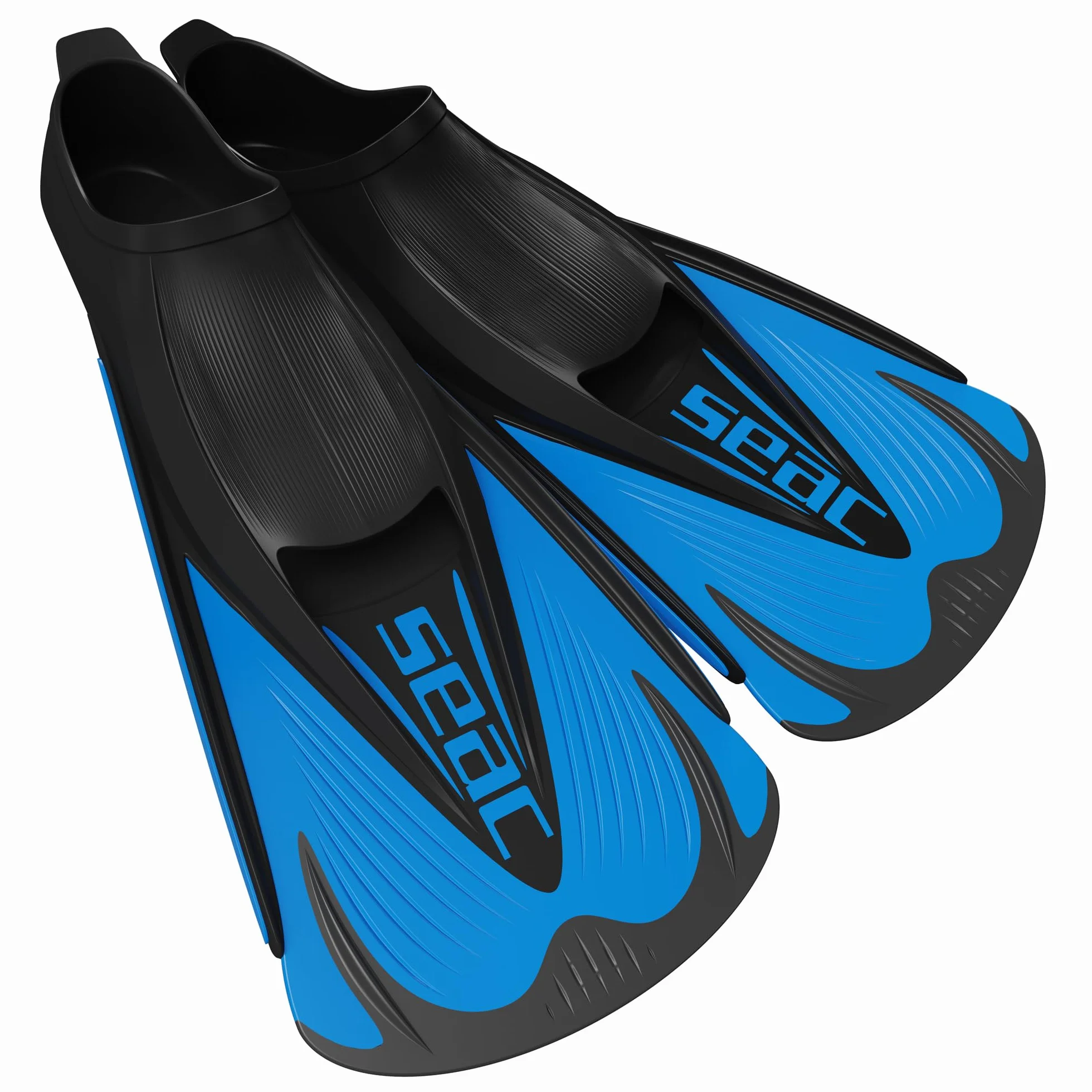 Seac Speed-S Aletas de Natación Cortas para Entrenamiento de Piscina y Mar