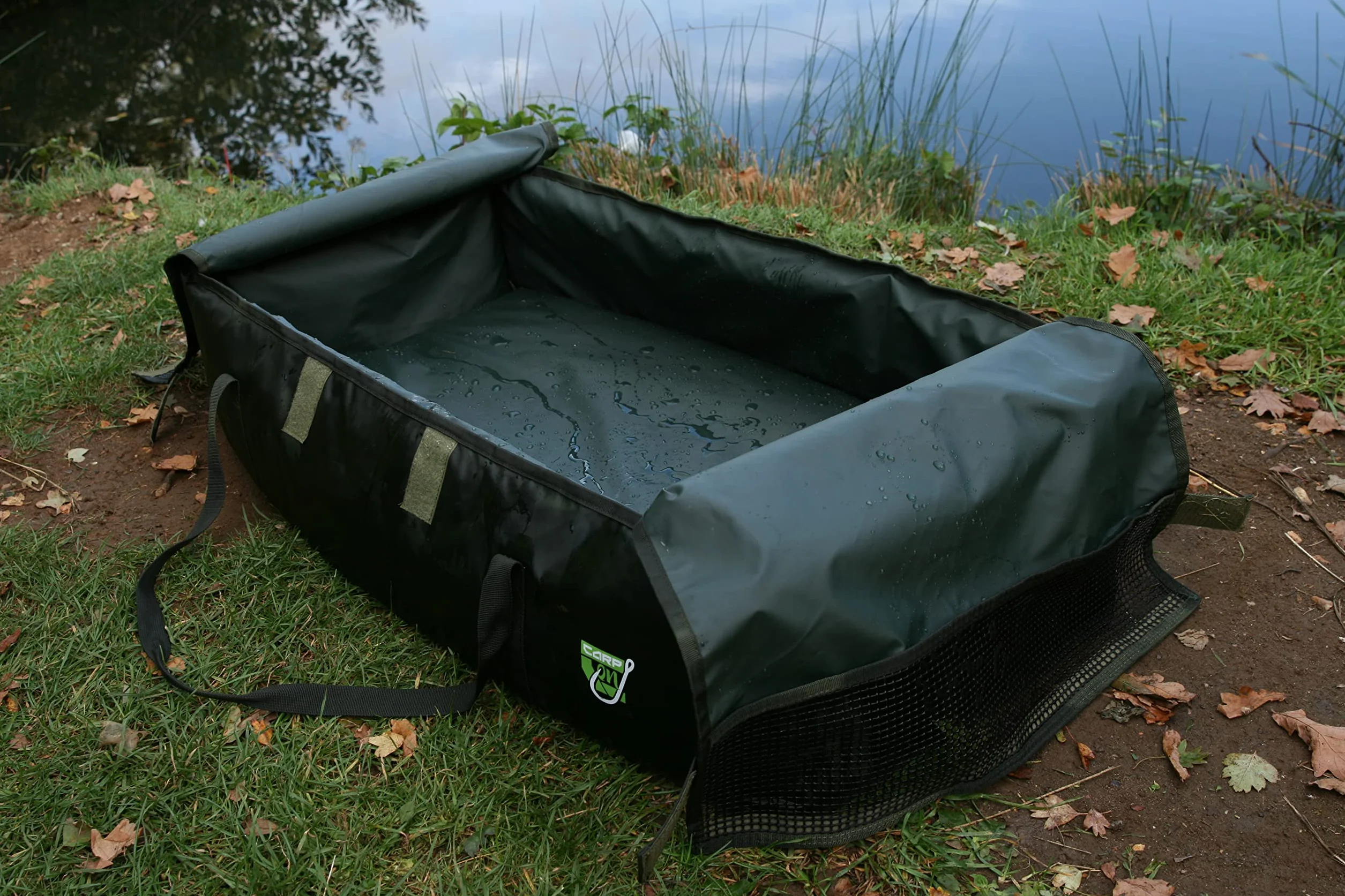 Cuna de carpa de lujo para nivel del suelo con colchón de 4 cm 90x40x20 cm