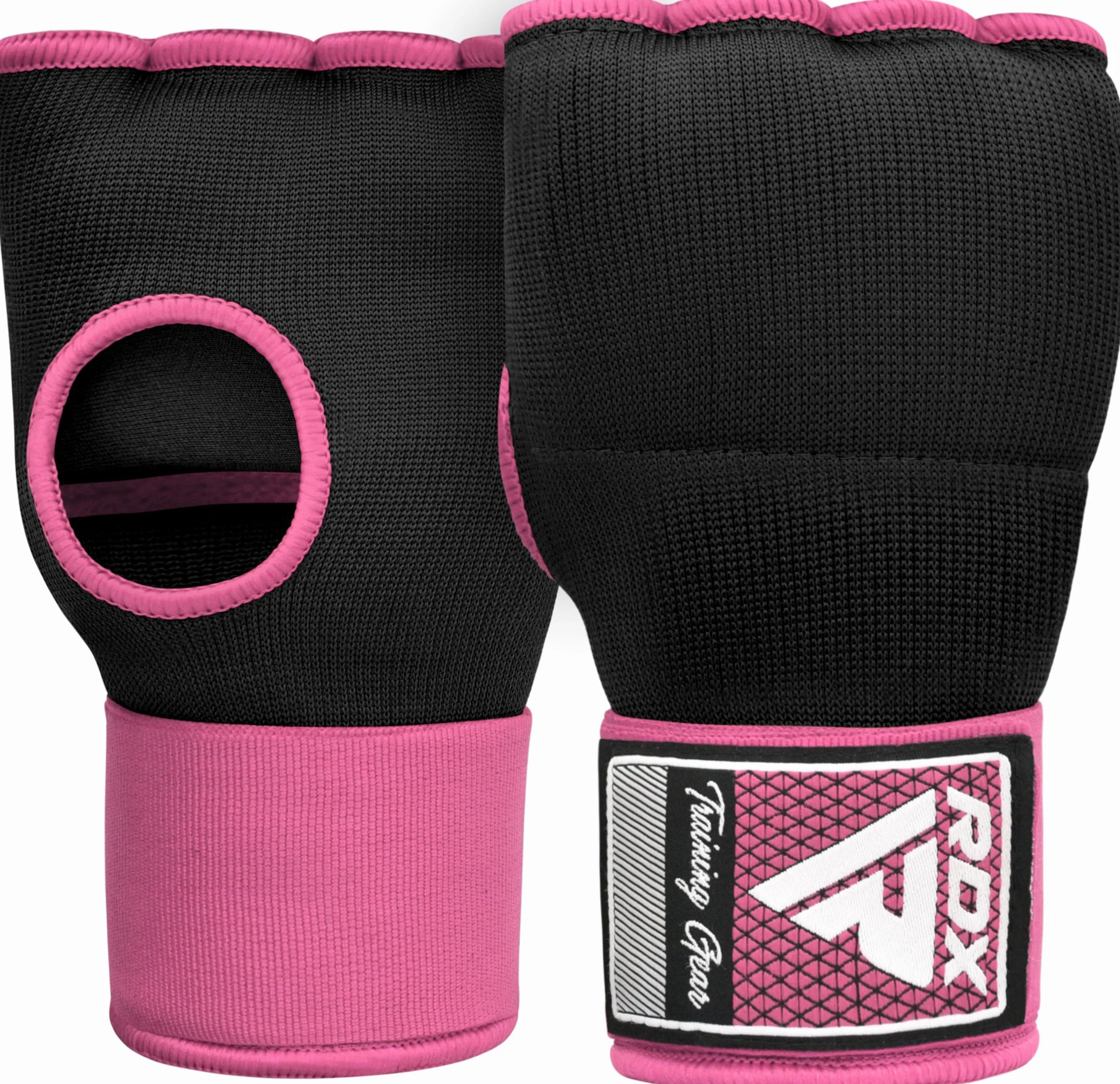 RDX Gel Vendas Boxeo Guantes Interiores, 75cm Elástico Correa de Muñeca, Vendaje Protector Wraps para Muay Thai MMA Kick Boxing