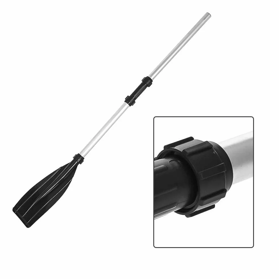 Remo para kayak aleación de aluminio ajustable desmontable doble 2 unidades