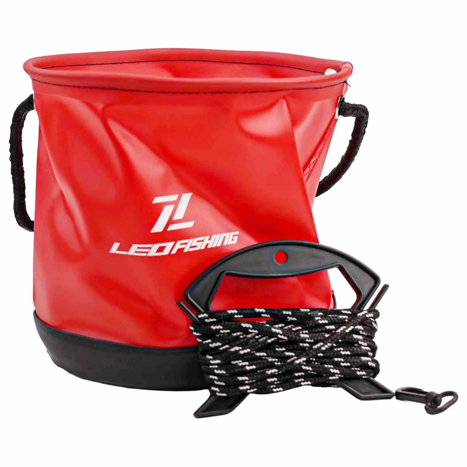 Ecológico 4.5L EVA Cubo de Pesca Portátil para Cebo Vivo Multifuncional Exteriores Azul