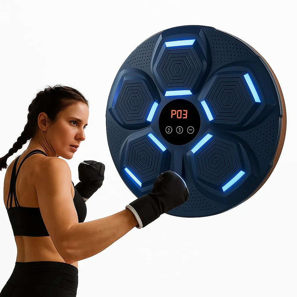 Máquina de Boxeo Musical Adulto - Pared, Music Punch, Punch Box