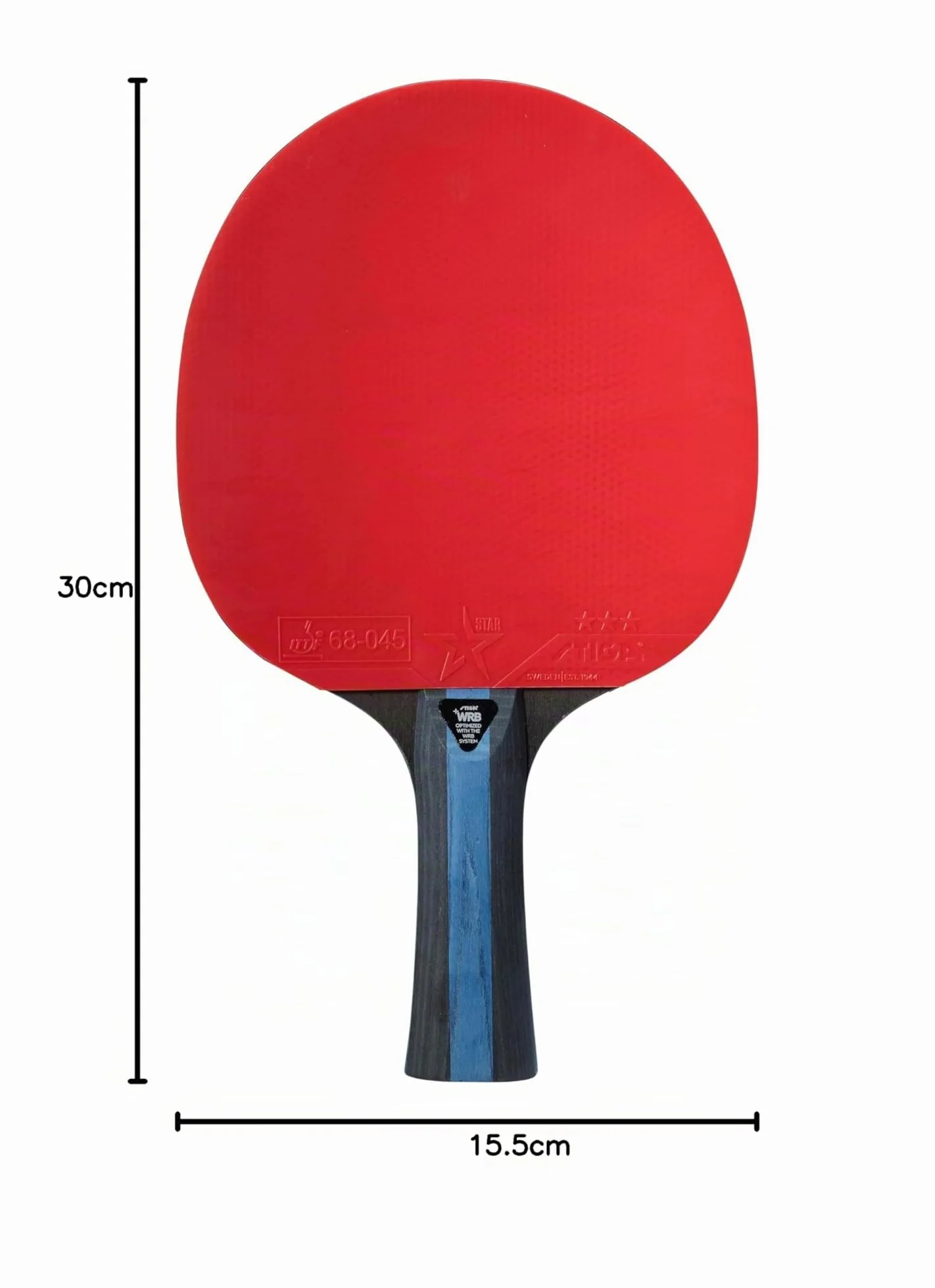STIGA Future 3-Star Table Tennis Bat WRB Technology Offensive Control Spin Speed