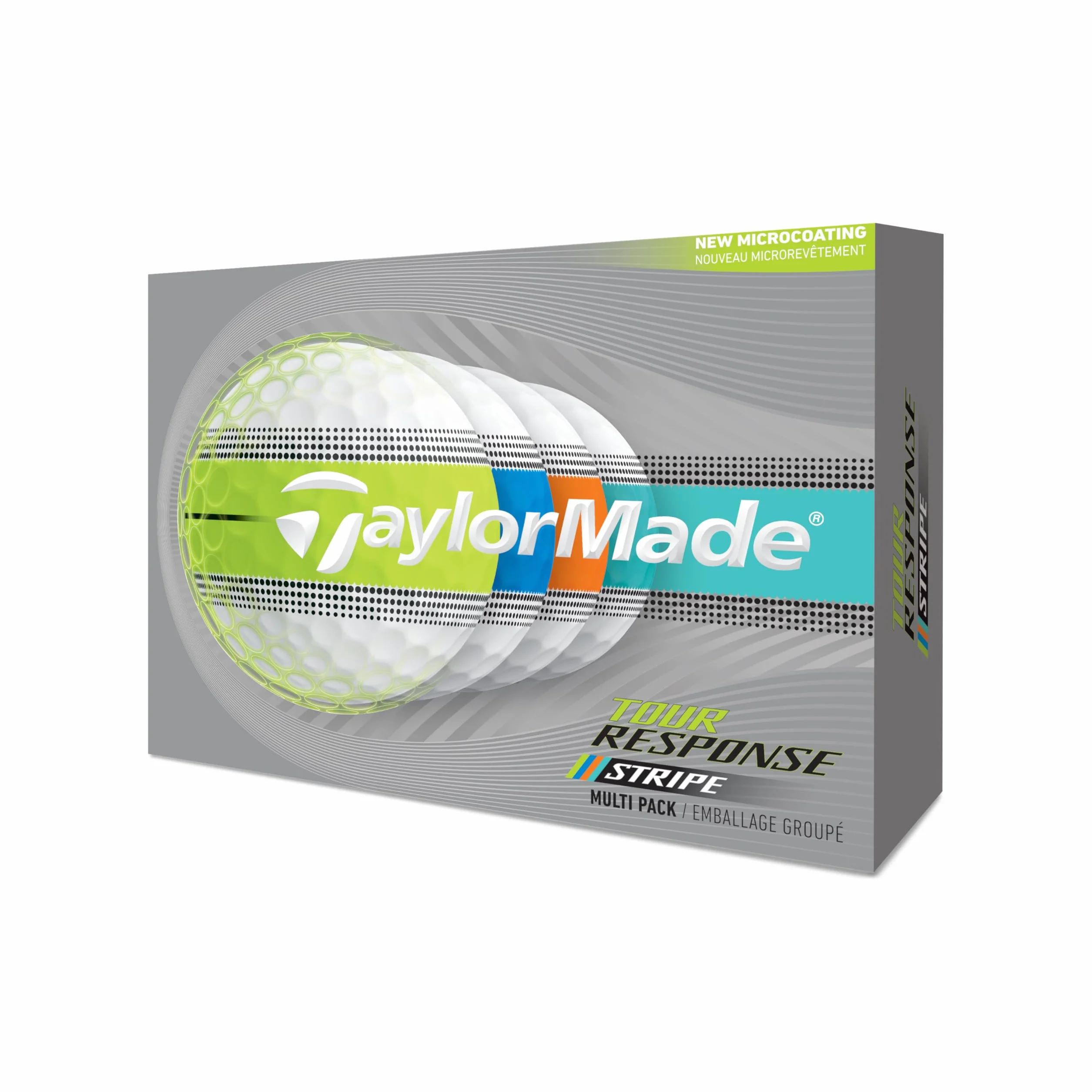 Taylormade Golf Tour Response Rayas Paquete Múltiple Docena