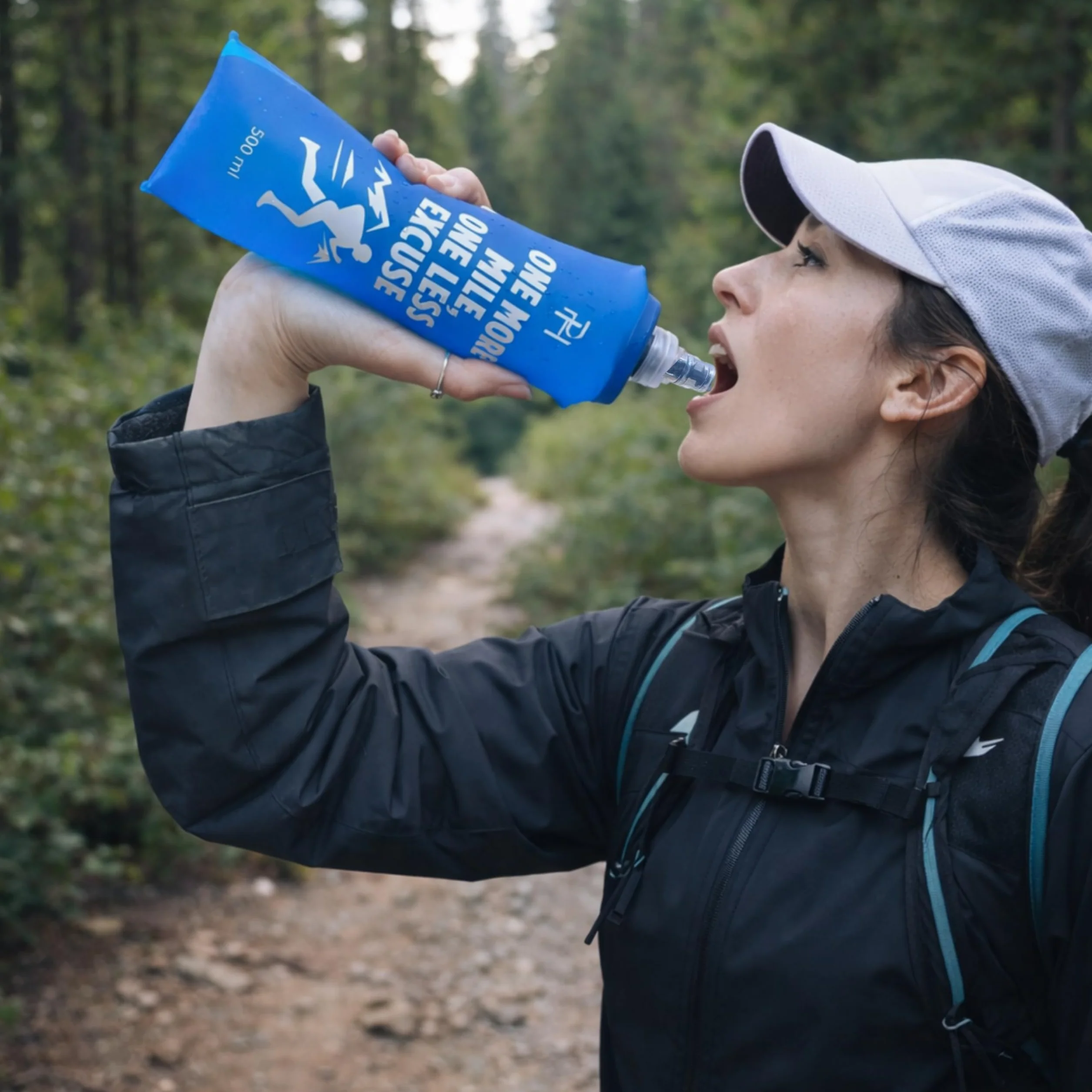 Ph Pro Heat Soft Flask 2 Botellas Plegables de Agua para Running 500ml Flexible Accesorio Senderismo Trail Running