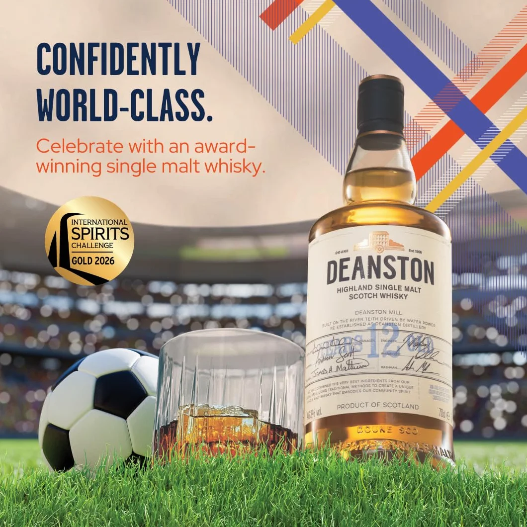 Deanston 12 Year Old Highland Single Malt Scotch Whisky 70 cl