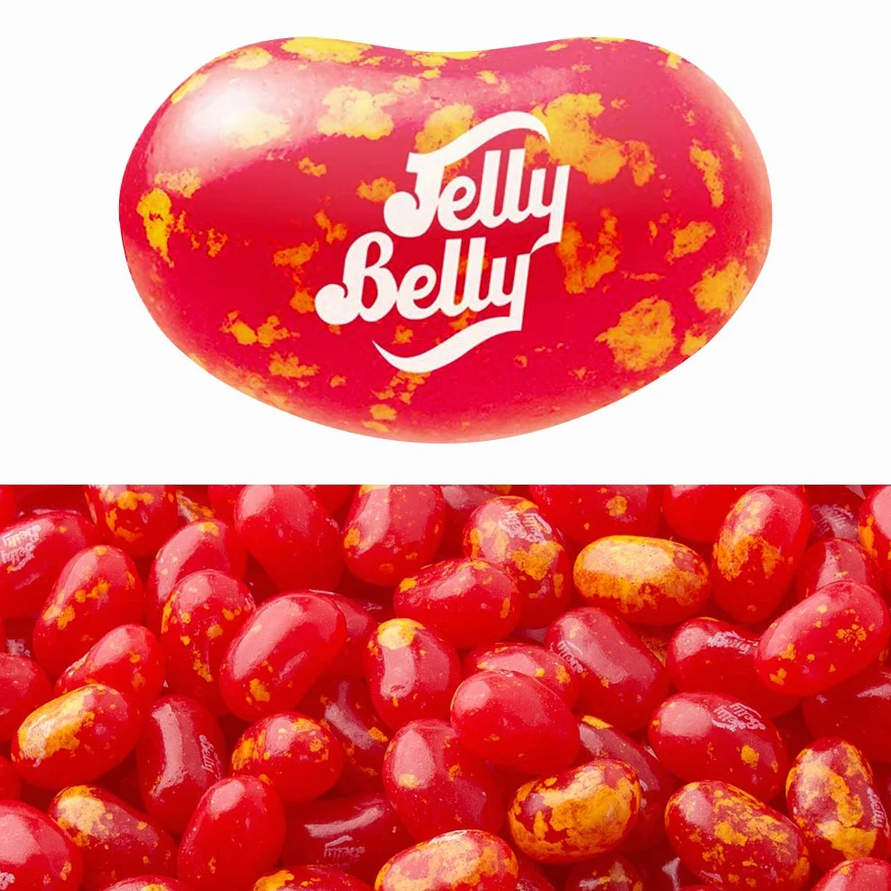 Jelly Belly Beans, grajeas con sabor a canela picante, bolsa de 70 gramos, caramelos masticables en forma de judías
