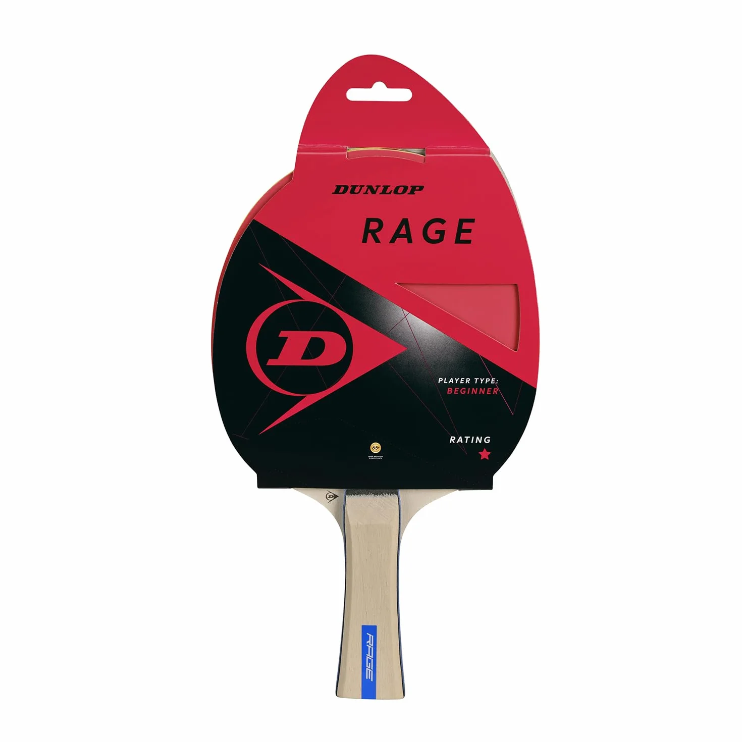 Dunlop Rage Tabletennisbat Paquete de 2