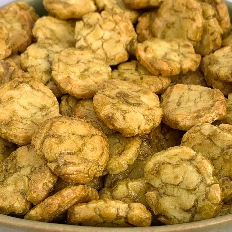 NULTHY 500g - Galletas de Arroz con Wasabi, Snack Crujiente Picante, Aperitivo Japonés
