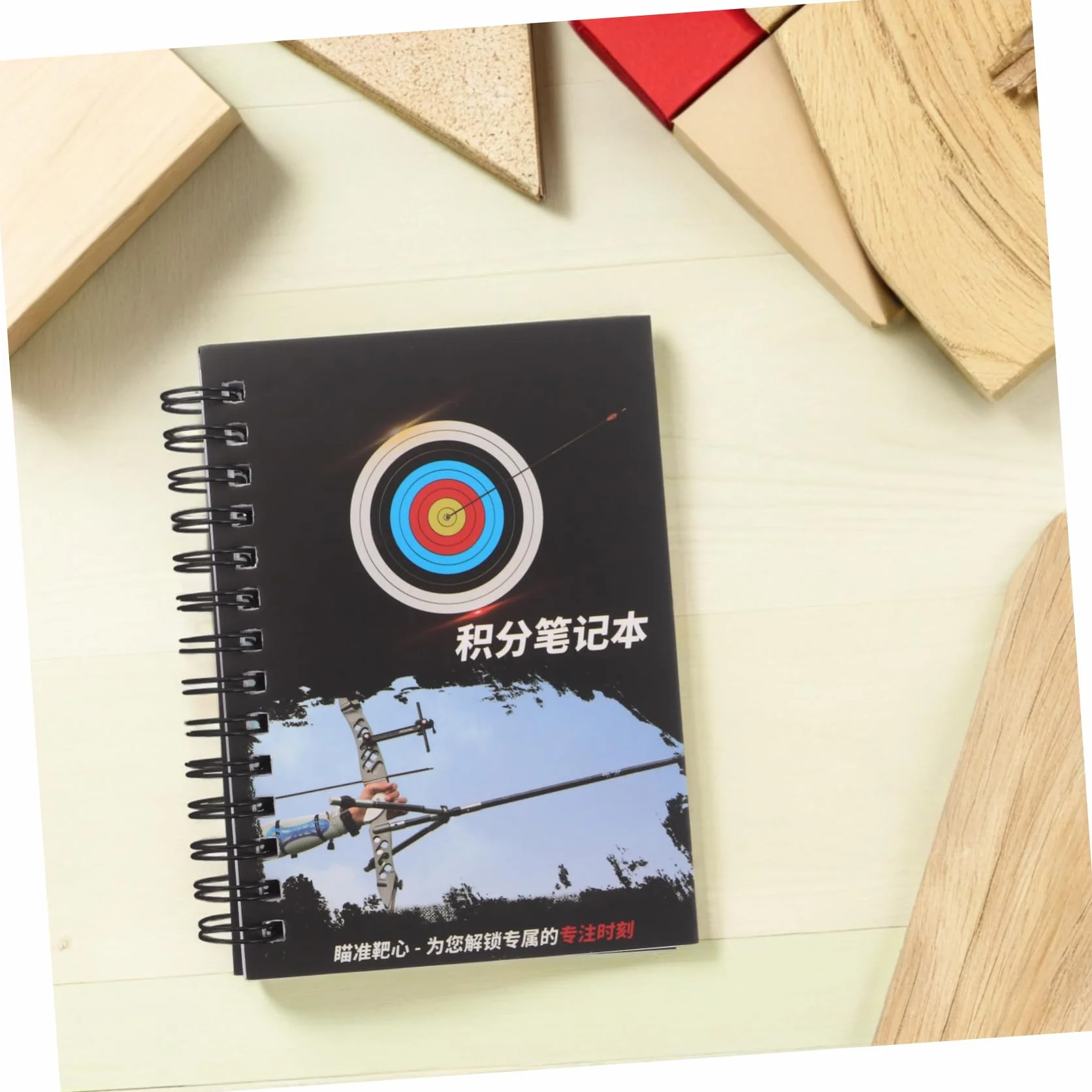 Cuaderno de puntuación para tiro con arco, pequeño portátil, multifuncional para competiciones y entrenamientos