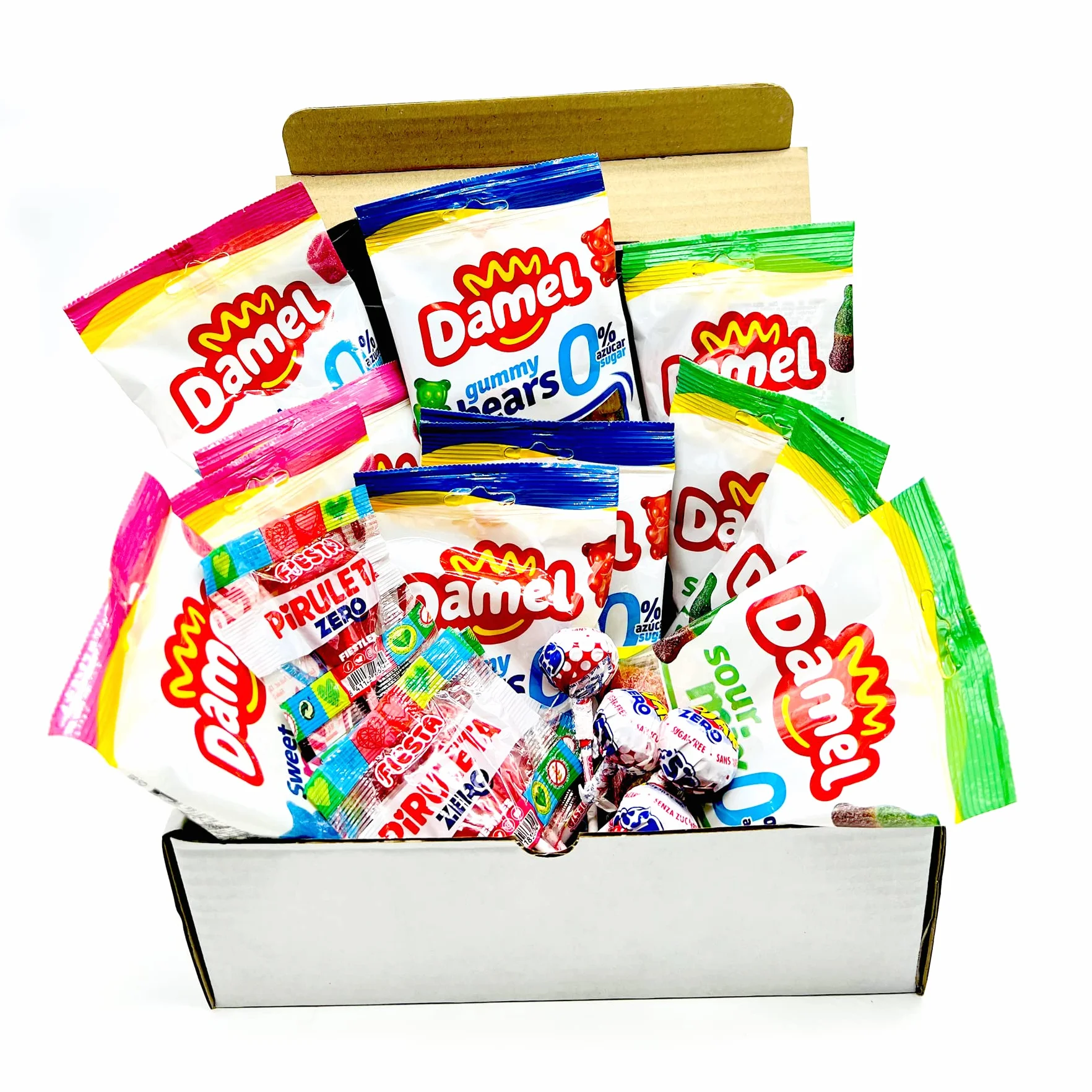 CHUCES Caja de Chuches sin Azúcar 0% Azúcar Regalo Eventos