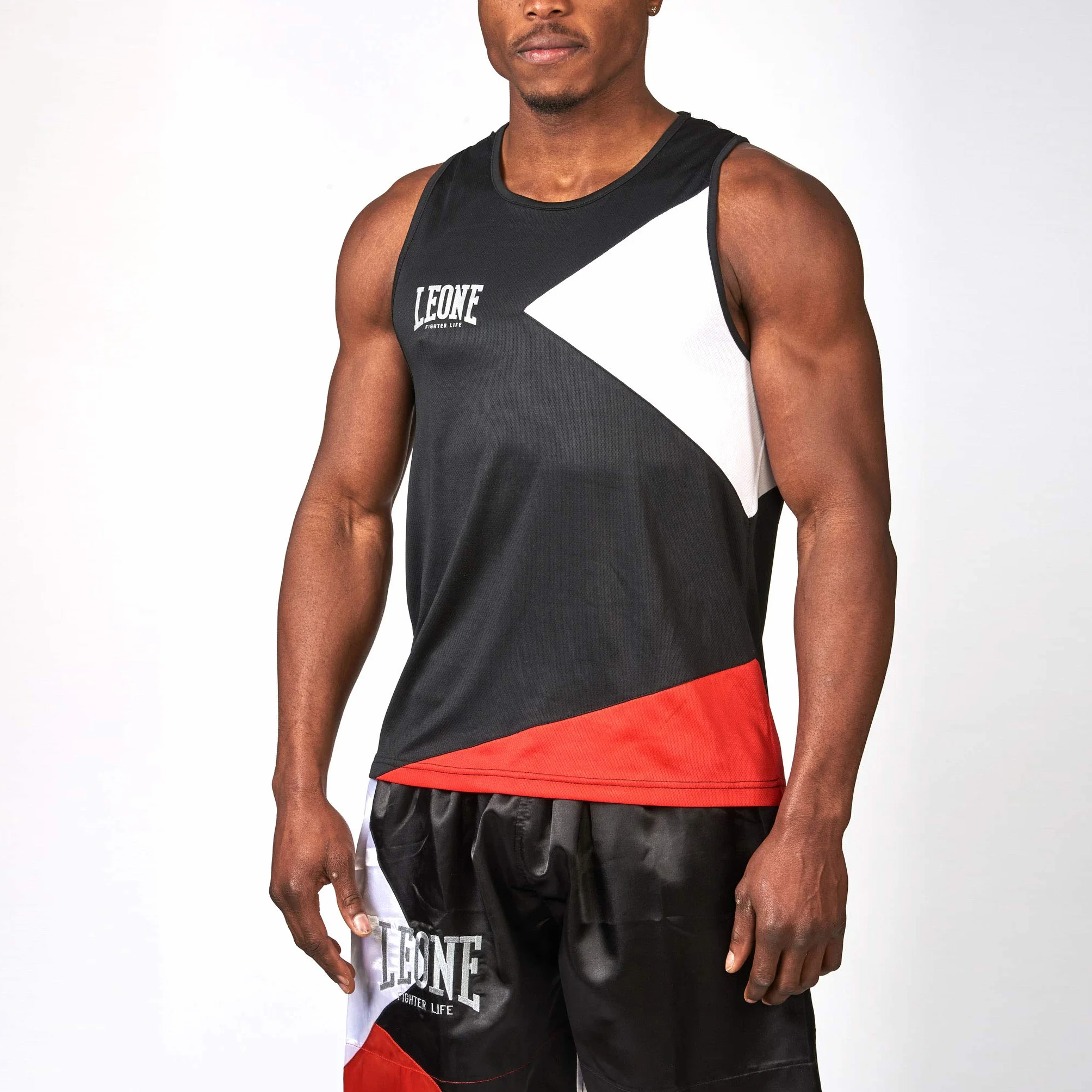 Leone 1947 Camiseta Unisex de Boxeo Fighter Life AB210