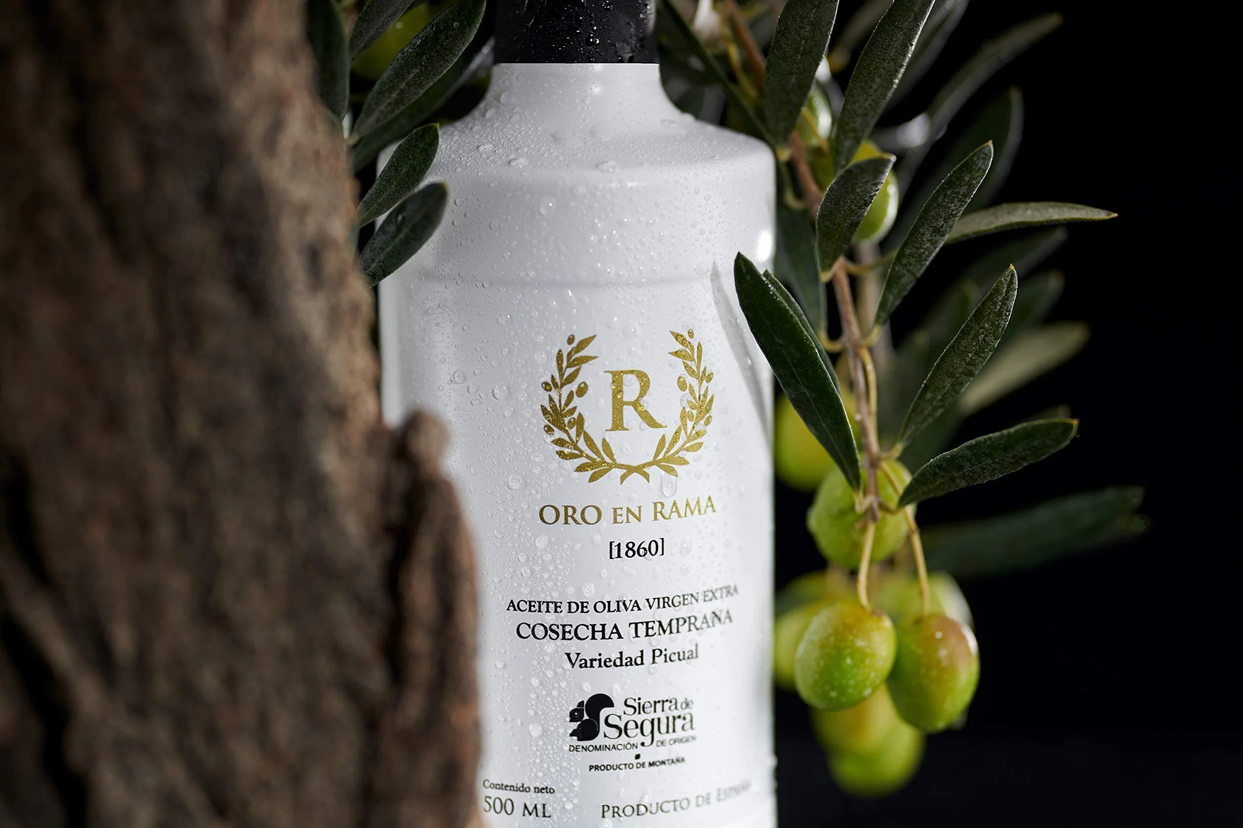 Aceite de Oliva Virgen Extra Picual de Jaén DOP Sierra de Segura Cosecha 25/26 Premio AOVE Verde Sabor frutado intenso