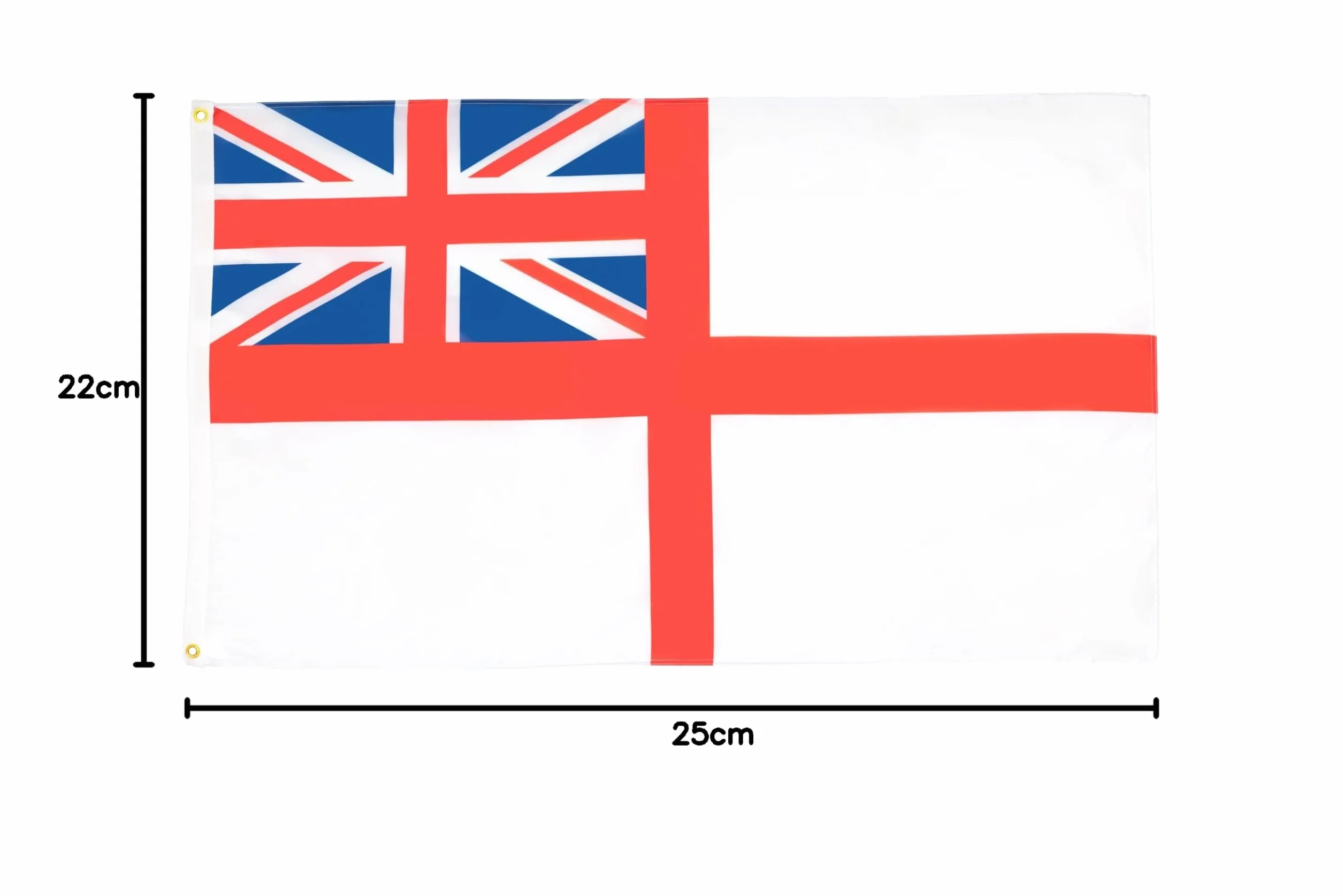AZ FLAG Bandera Marina Real Britanica 90x60 cm Royal Navy Uk Poliéster Ojales Metal