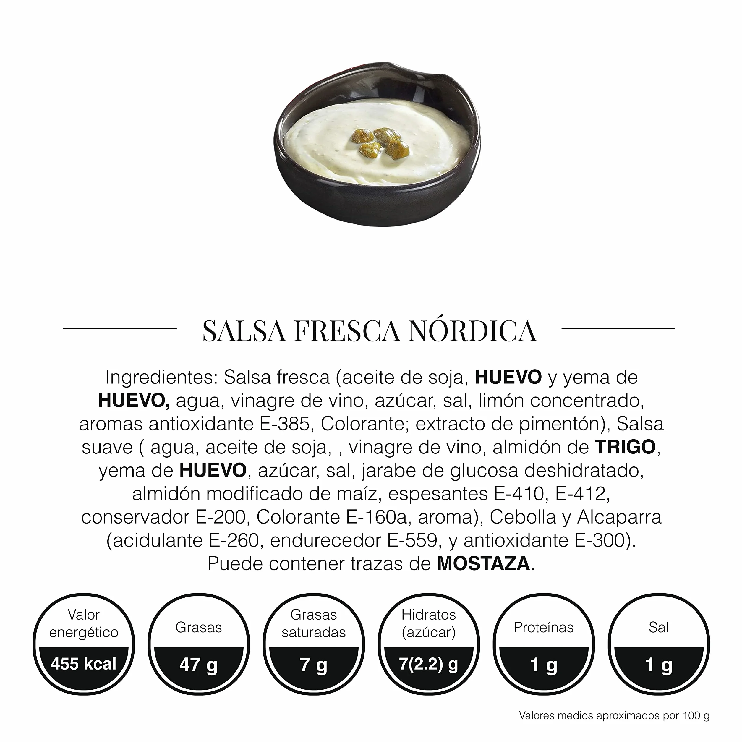 Ahumados Domínguez - Salsa Fresca Nórdica - Especial para Salmón Ahumado y Marinado - 178 g - Artesanal - Refrigerada