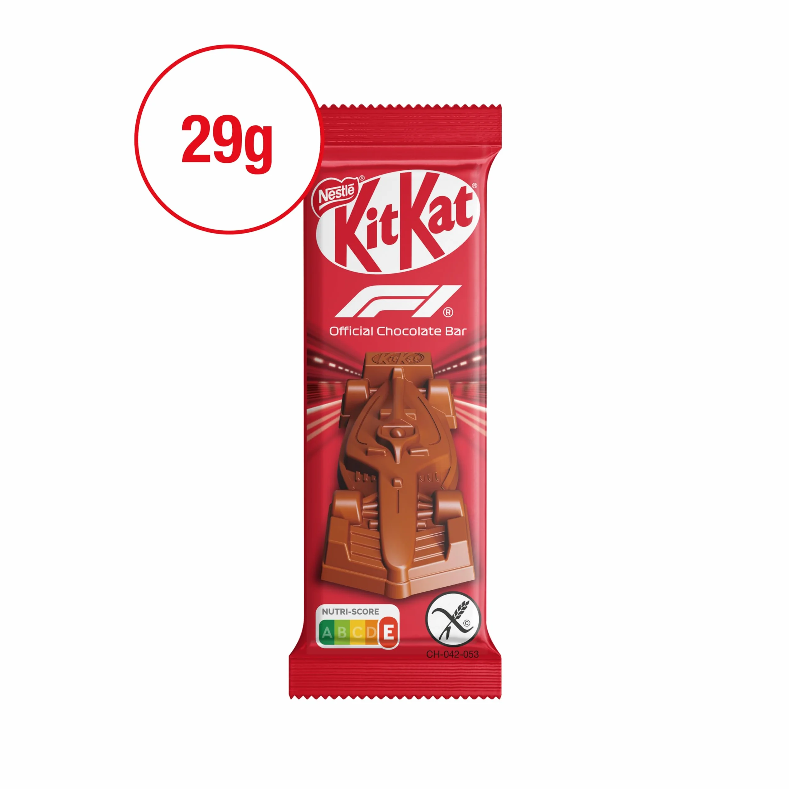 Kit Kat Fórmula 1 Mini Coche Chocolate 29g (30 unidades)