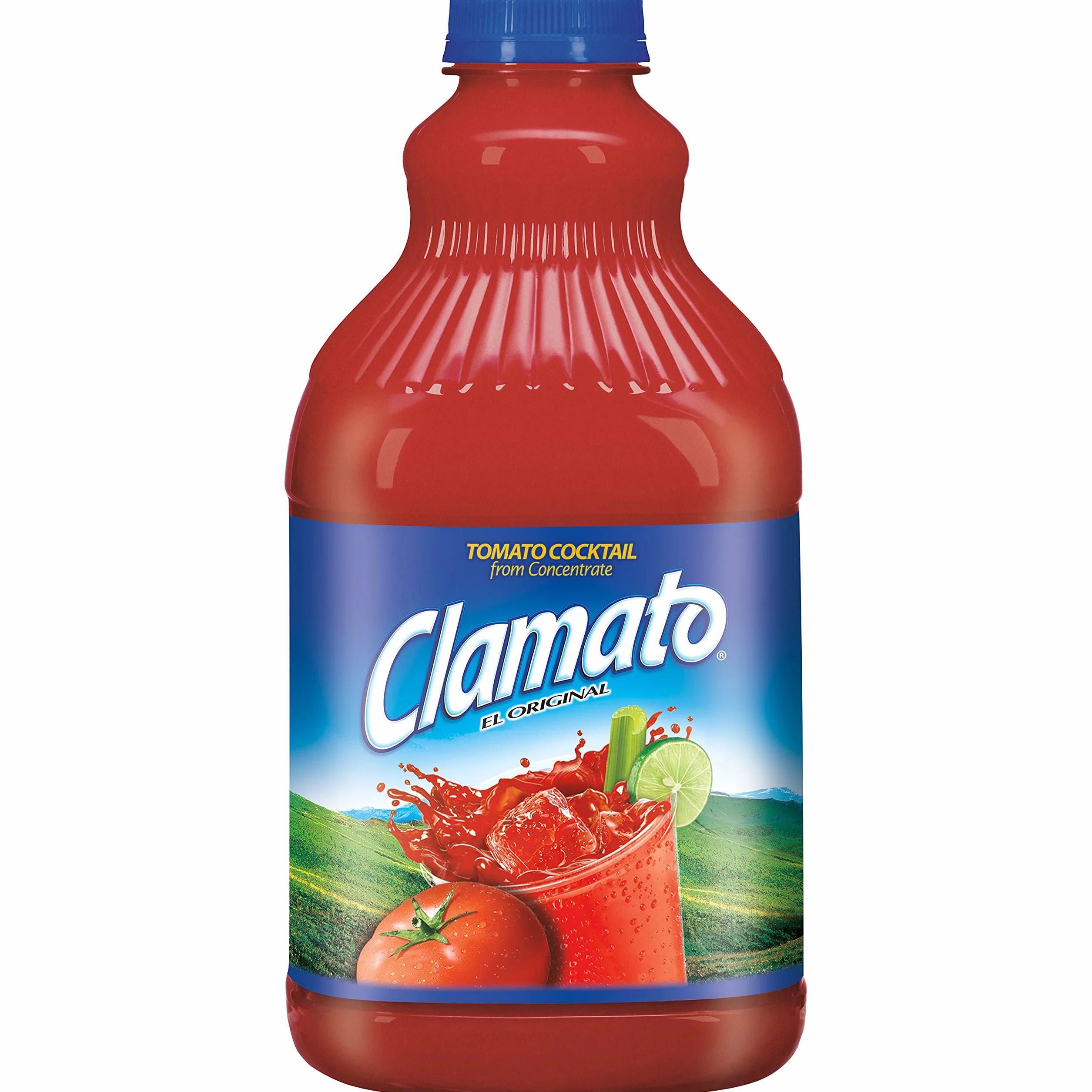 Clamato Jugo de Tomate Mezcla para Cócteles Micheladas Bebida Mexicana Pack de 8 botellas de 1,89 litros