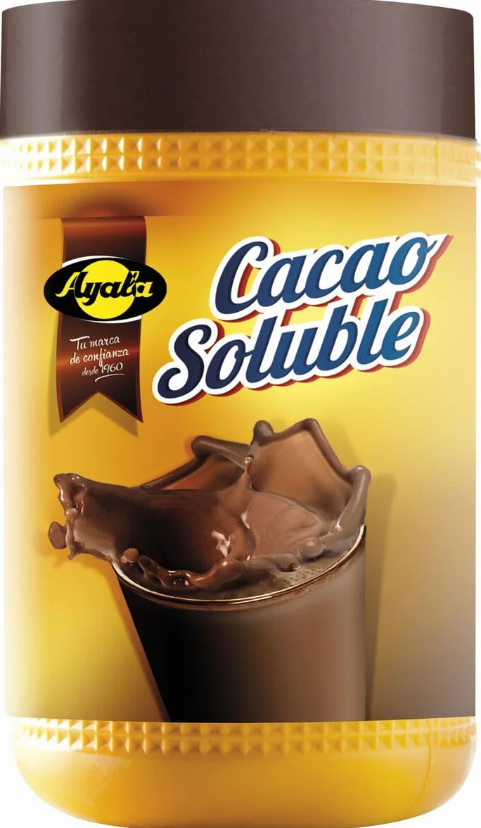Cacao Soluble 500g - Chocolate en Polvo Instantáneo, Ideal para Desayunos y Meriendas, Rico en Sabor, Fácil de Mezclar, Perfecto para Bebidas Calientes y Frías
