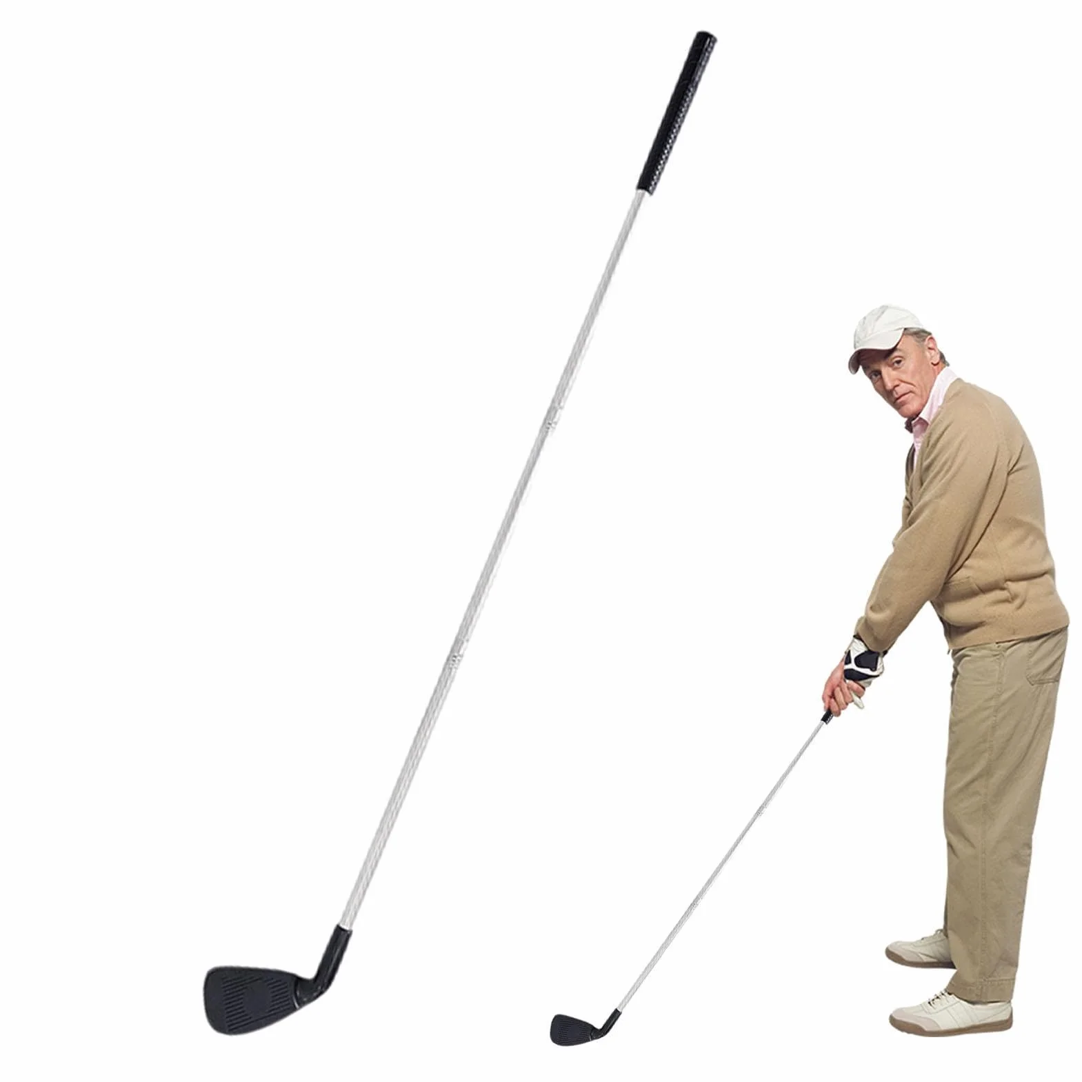 Putter de golf robusto para niños y adultos, palo de entrenamiento duradero