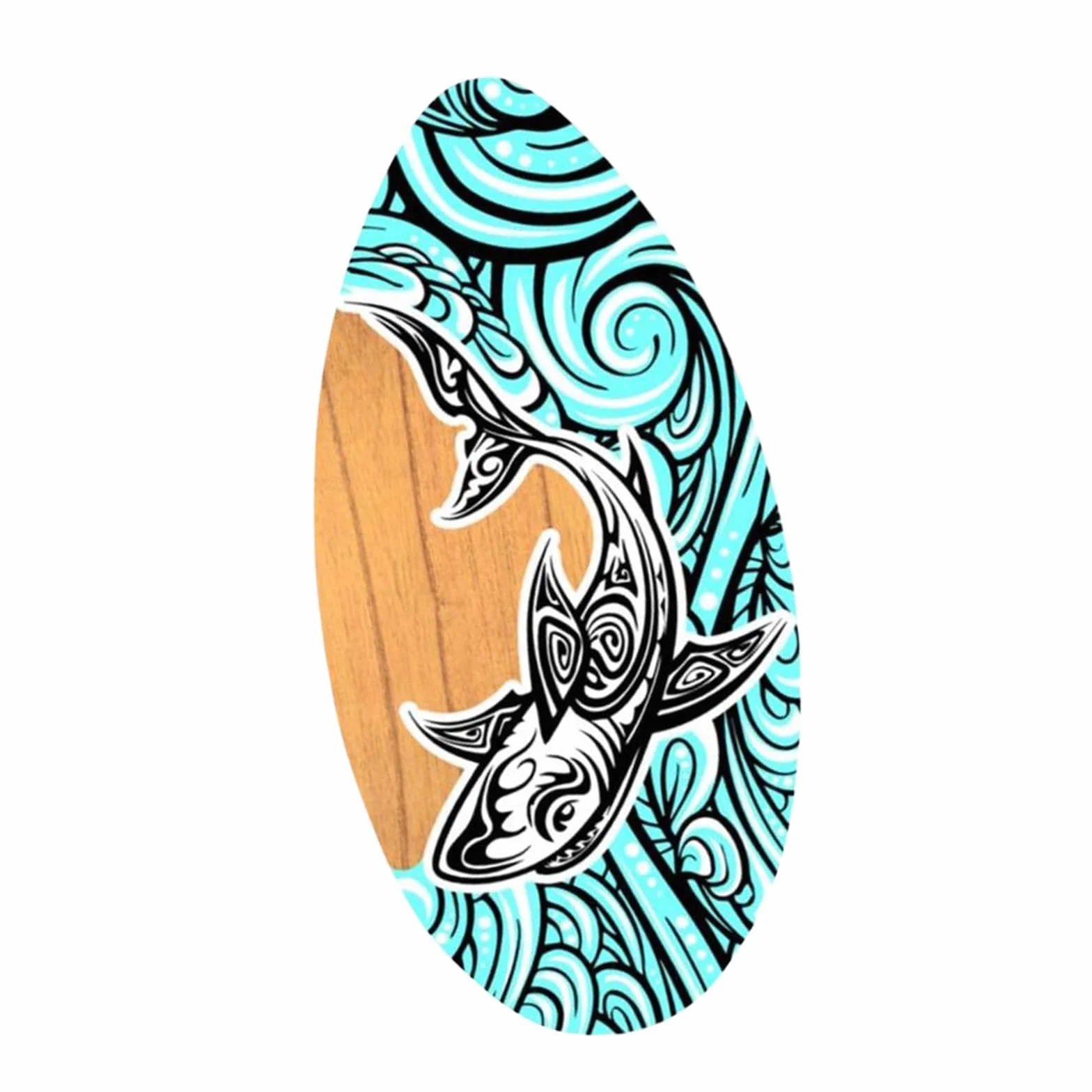Oshhni Skimboard 41 Pulgadas Tabla de Deportes Acuáticos para Hombres Mujeres