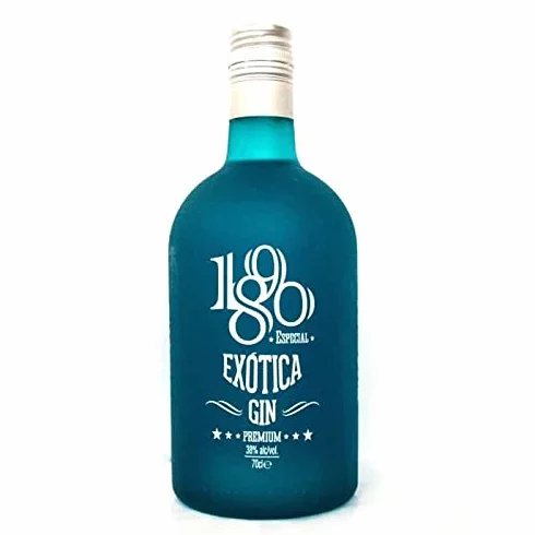 2 x 70 cl - 1890 Exótica Gin Premium Mora-Canela