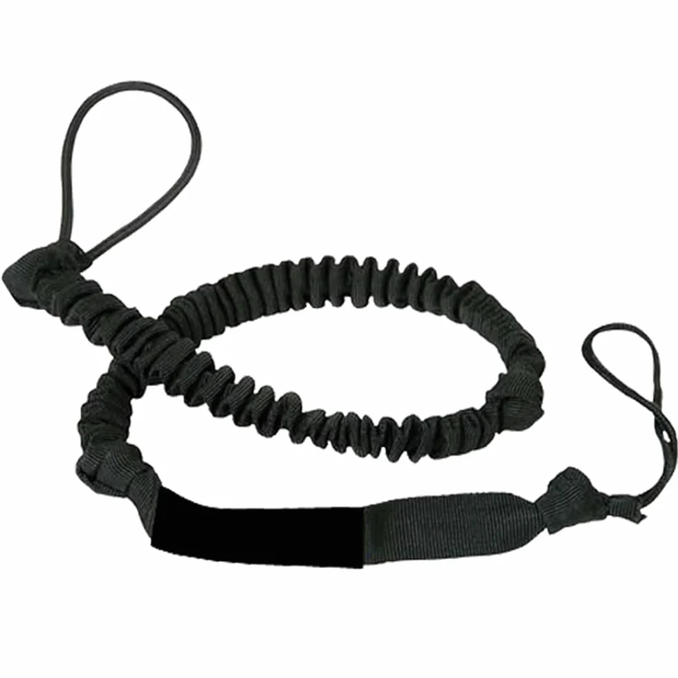 Mystic Watersports Uphaul Elastic Negro Acolchado Suave Elastic Loop Dyneema Loop
