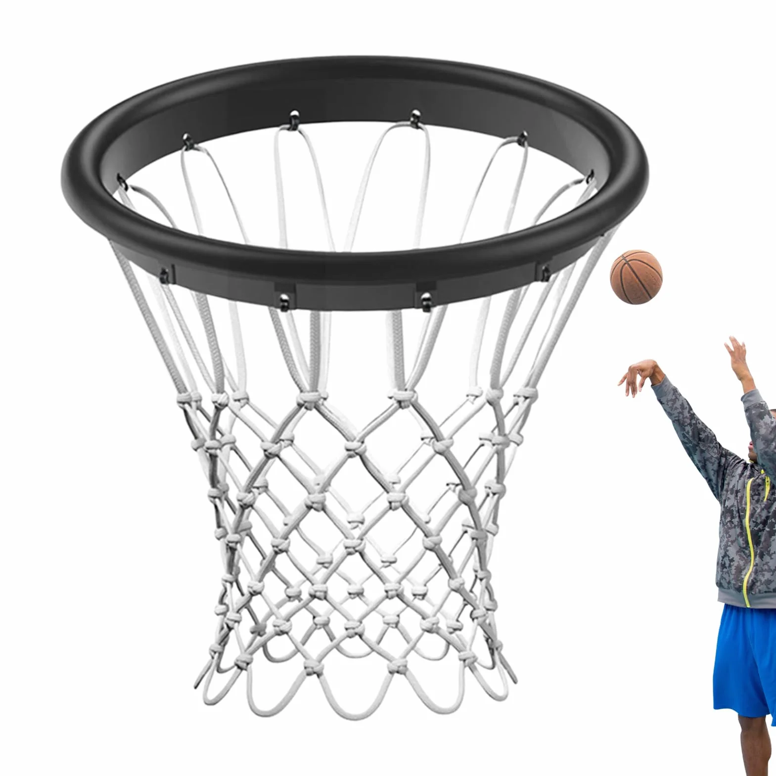 Red de baloncesto portátil de TPU para exteriores - Canasta de baloncesto de repuesto