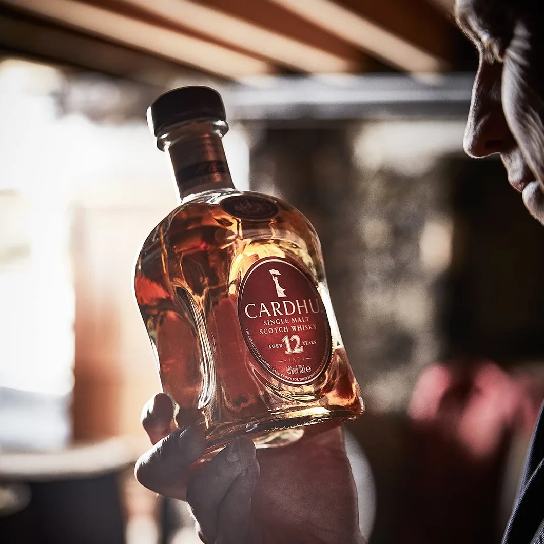 CARDHU 12 años whisky escocés single malt 700 ml
