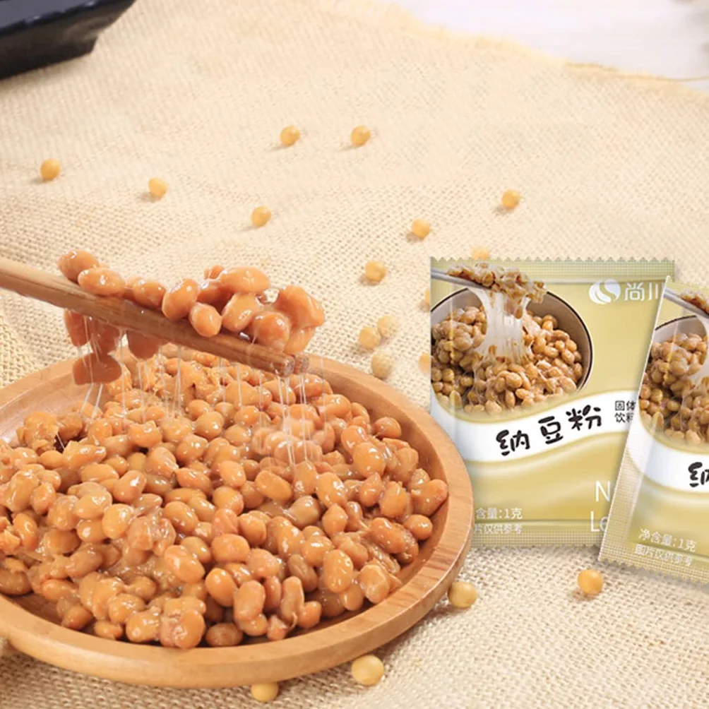 Nattomoto Starter - Polvo de soja fermentado japonés Nattomoto para el hogar para la salud Bacillus Subtilis Active Natto