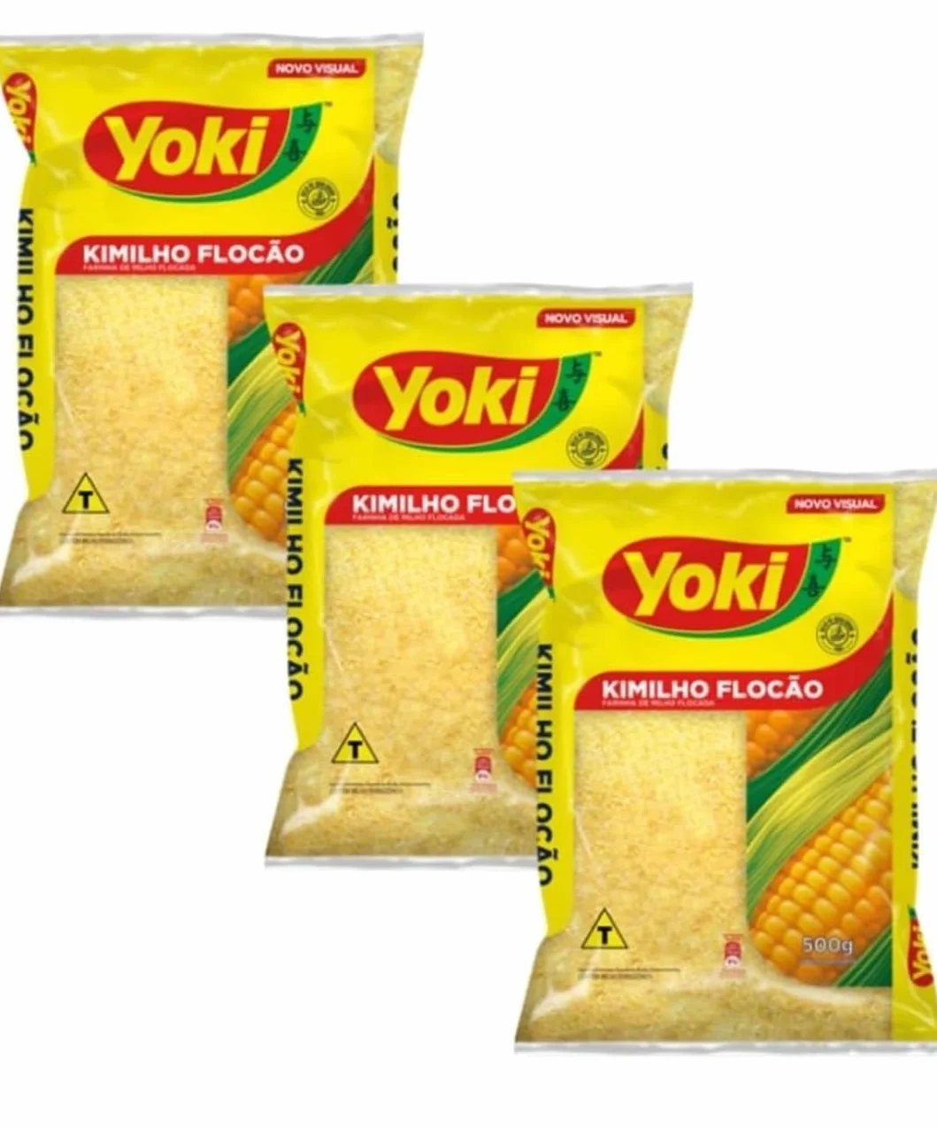 BRCOFFEE Yoki Pack Flocao Kimilho Yoki - 3x 500gr