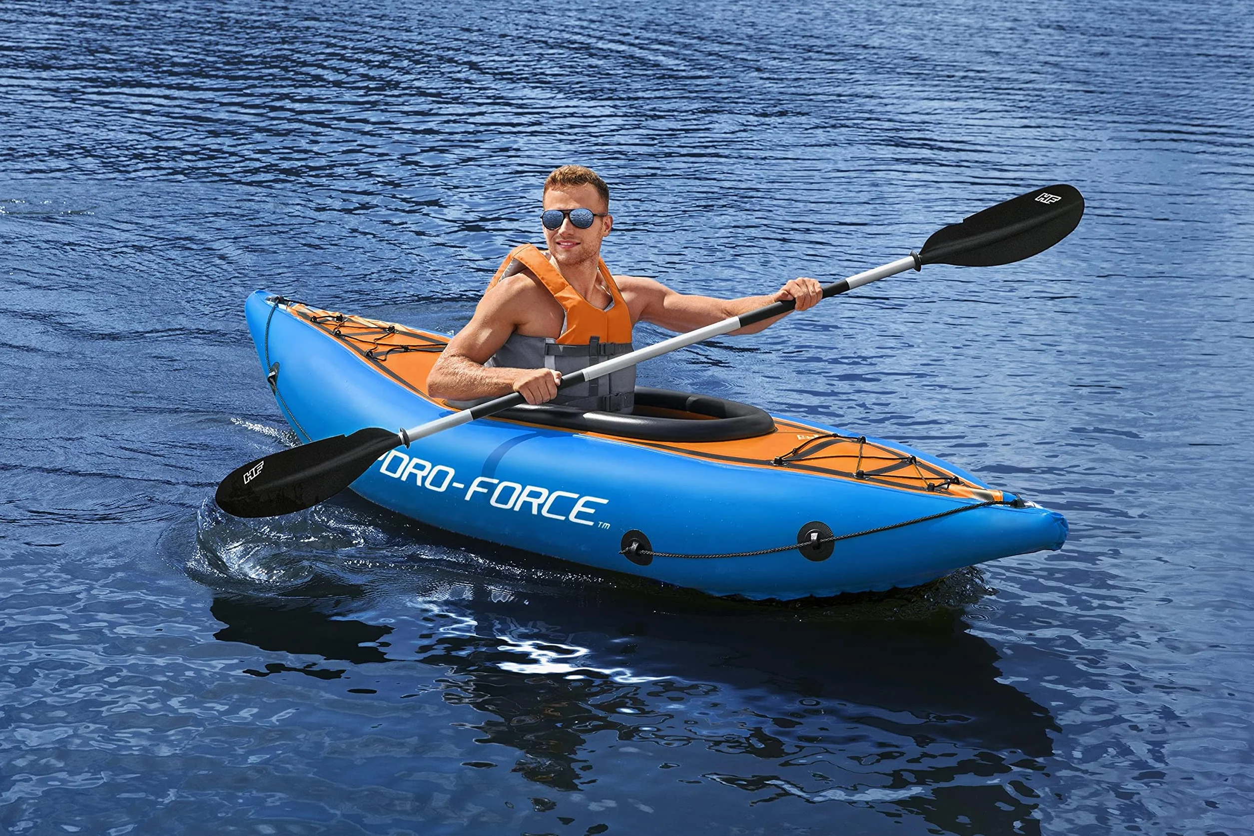 Bestway Pala de Kayak Hydro-Force™ Aluminio Ajustable 230 cm