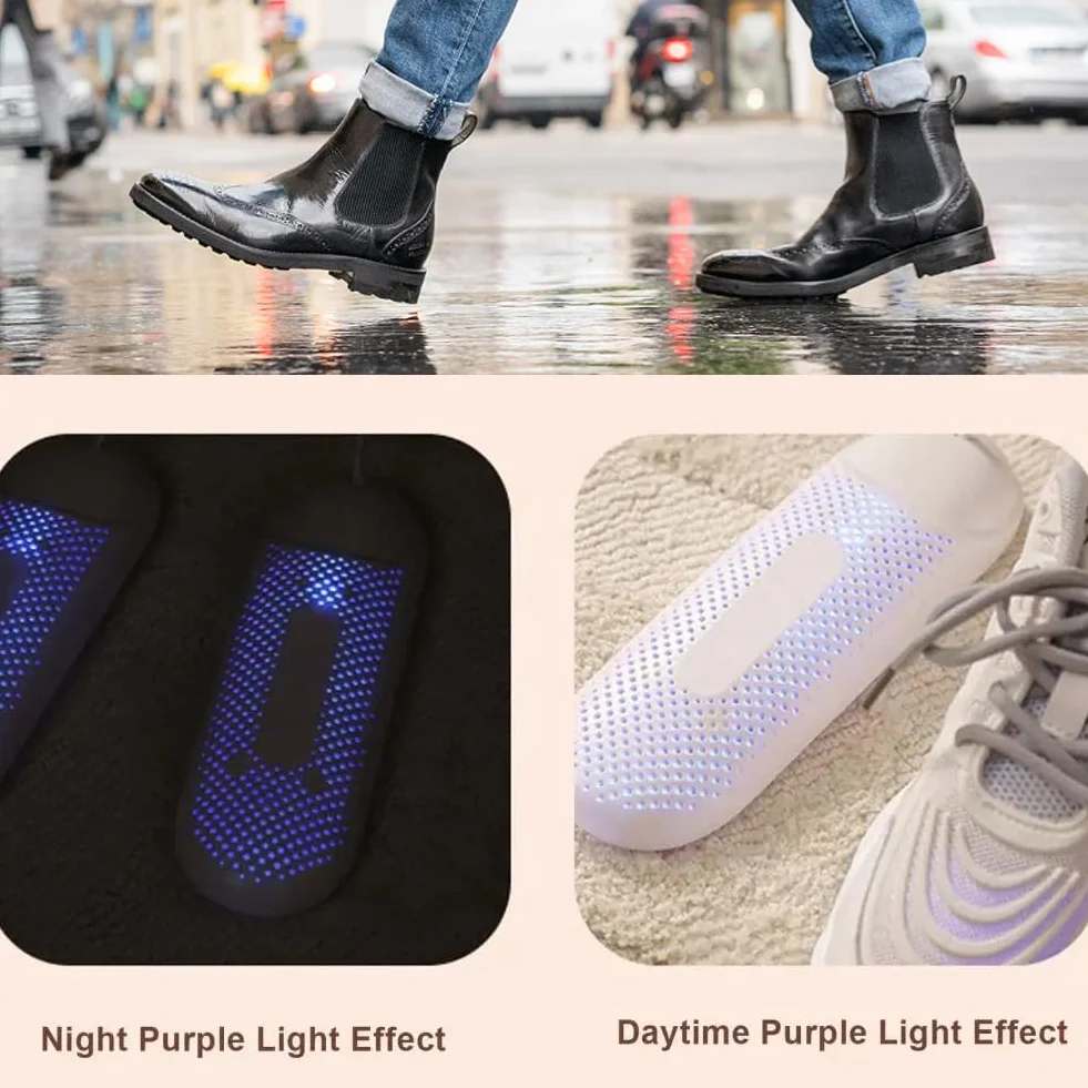 Secador de Zapatos Eléctrico Antibacteriano Portátil para Botas