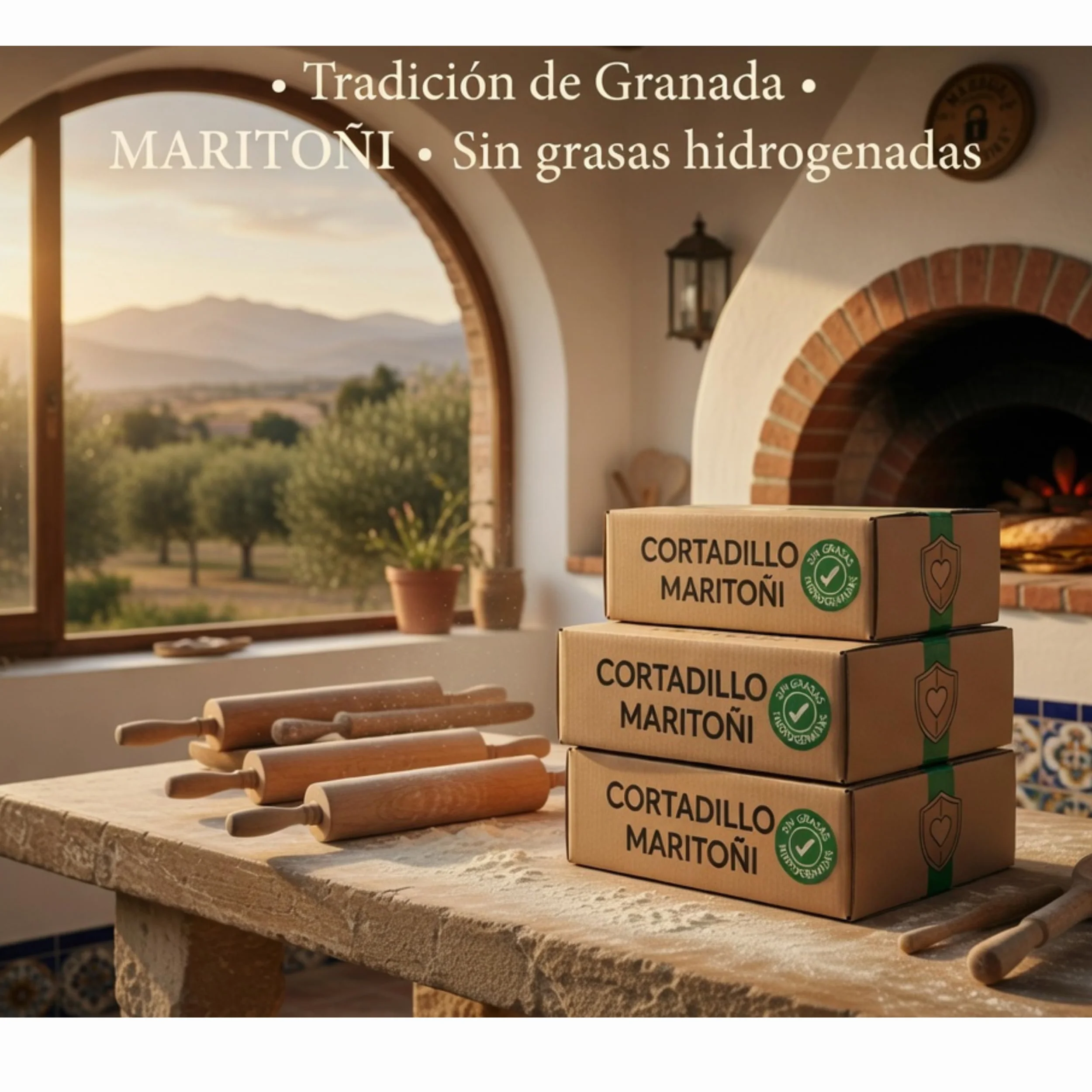 Dulces Cortaditos Cabello de Ángel · Maritoñi de Granada · Pack 2 Cajas 12 Uds 75g · Desayunos y Meriendas