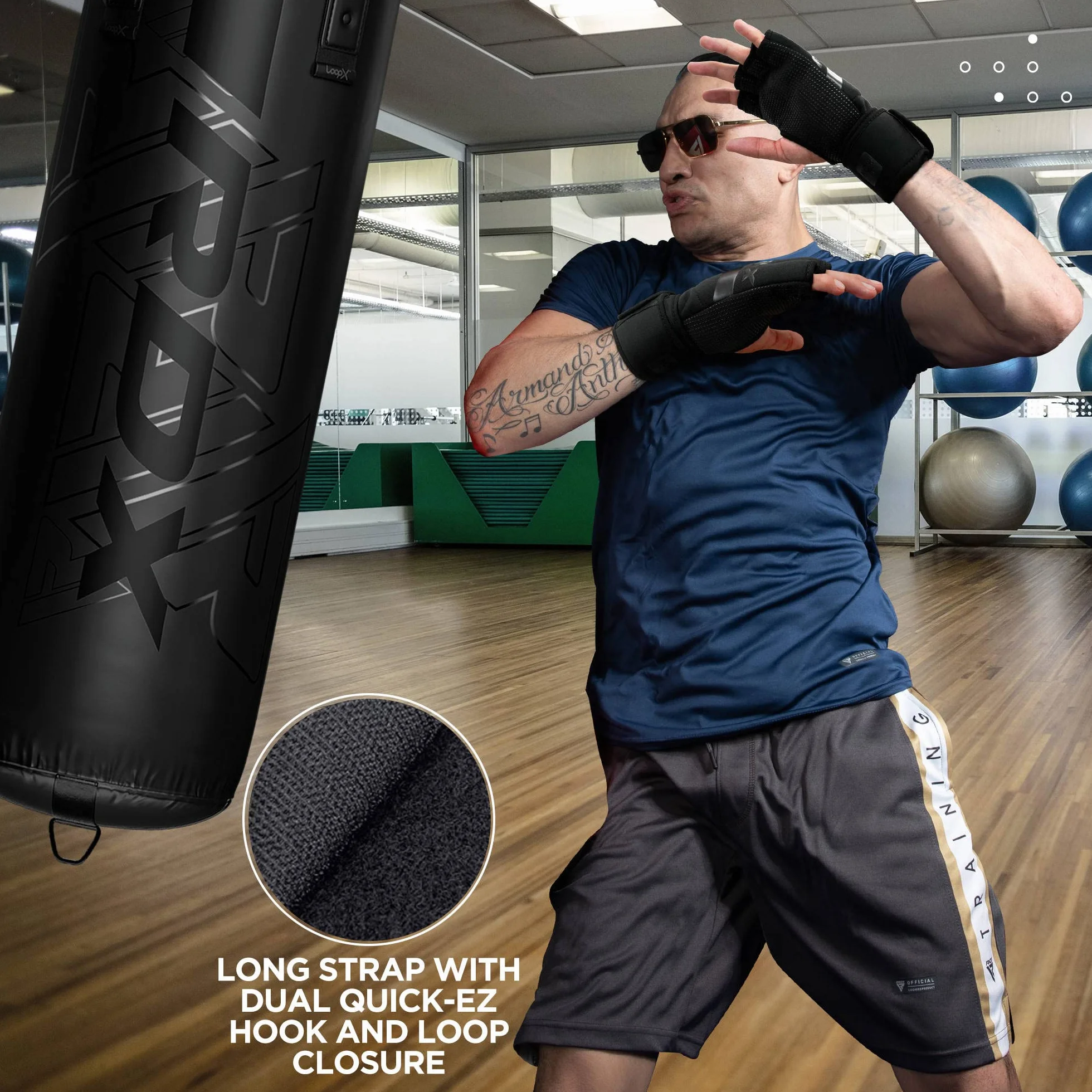 RDX Guantes Boxeo Neopreno MMA Entrenamiento