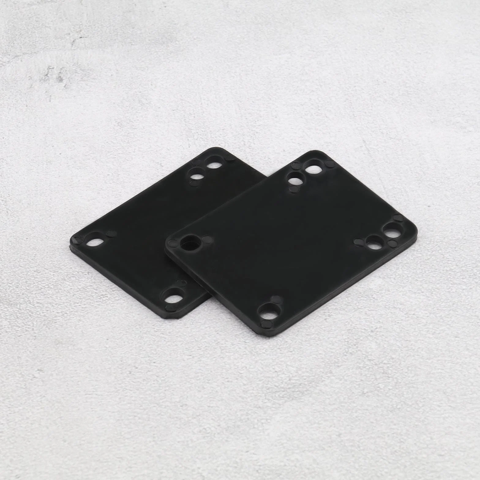 Almohadillas Elevadoras de Monopatín de 3 mm con Tornillos y Tuercas de 30 mm, Almohadillas de Choque Suaves de PU, Protector de Repuesto (2 Piezas)