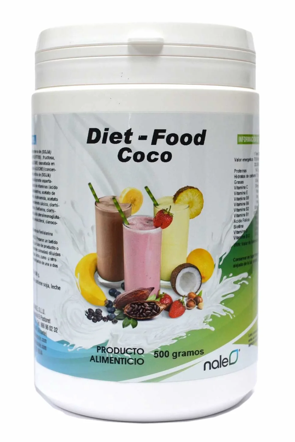 DIET FOOD COCO 500 GR NA