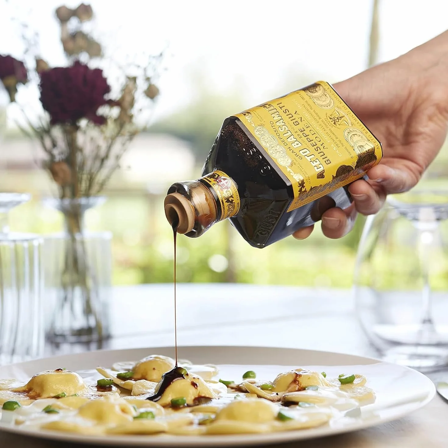 Giusti - Vinagre Balsámico de Modena 4 Medallas de Oro - 250ml Cubica
