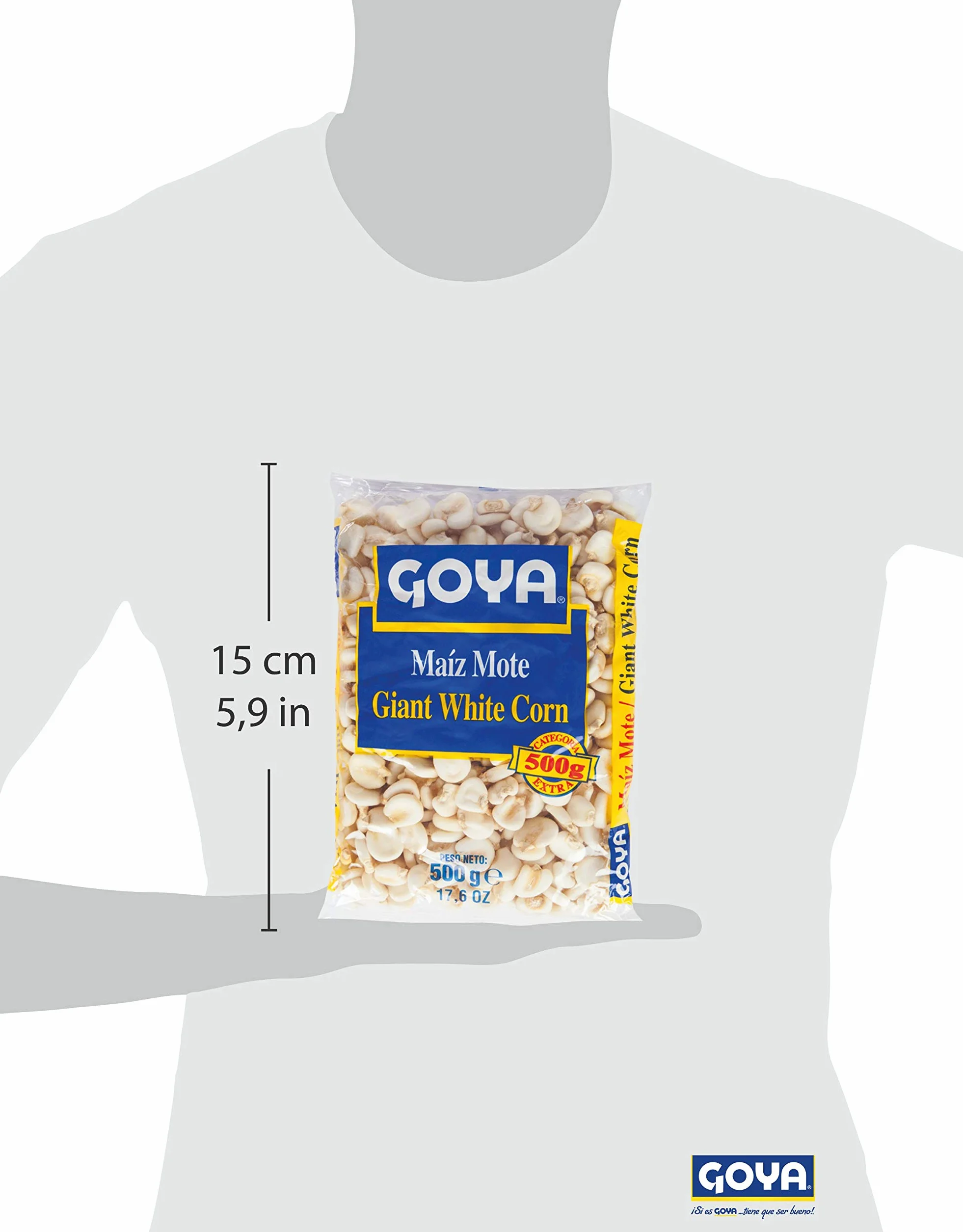 Goya Maiz Mote - 6 unidades x 500g 3000 g