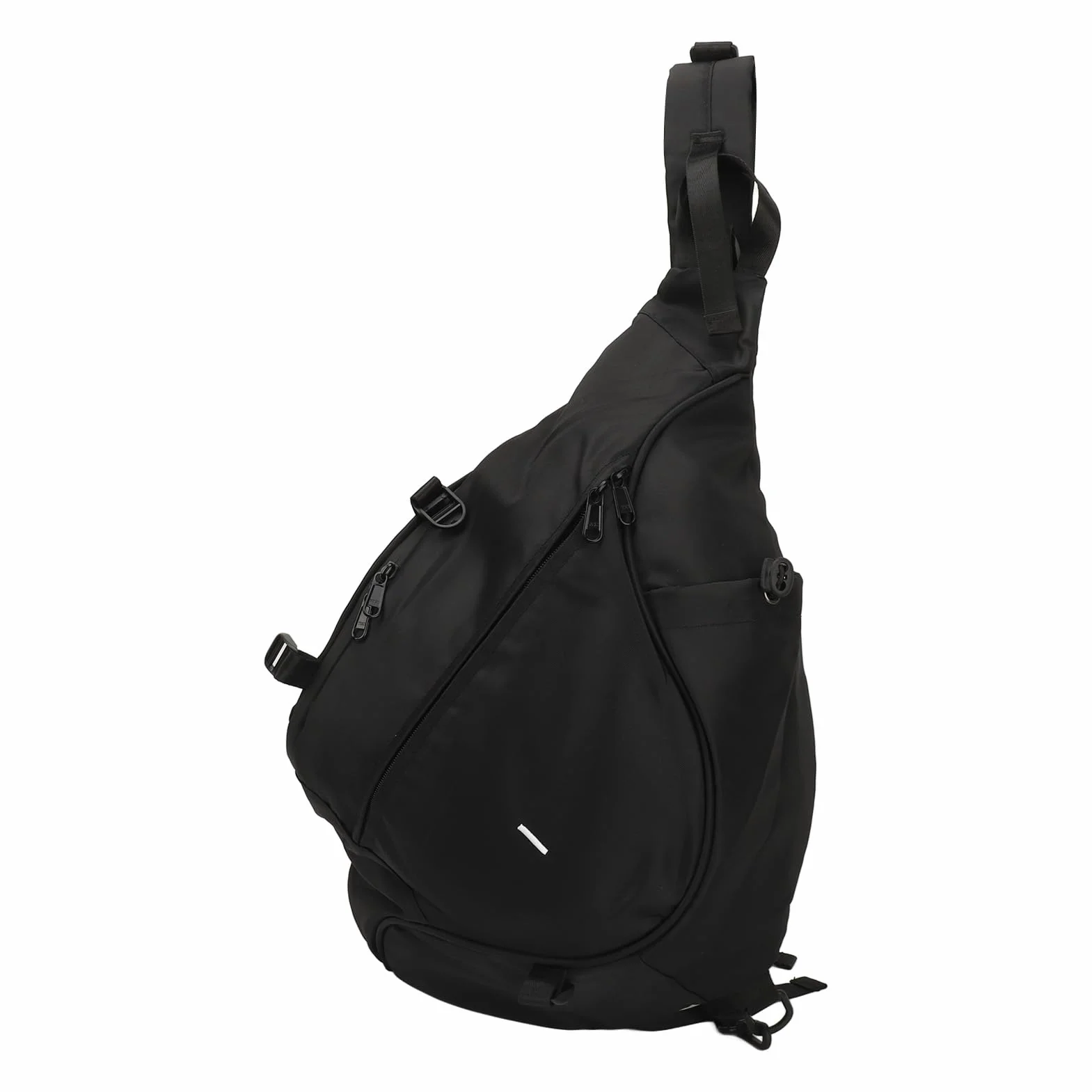 VGEBY Bolso Bandolera Grande Negro Impermeable Mochila de Pecho Tela Oxford para Deportes