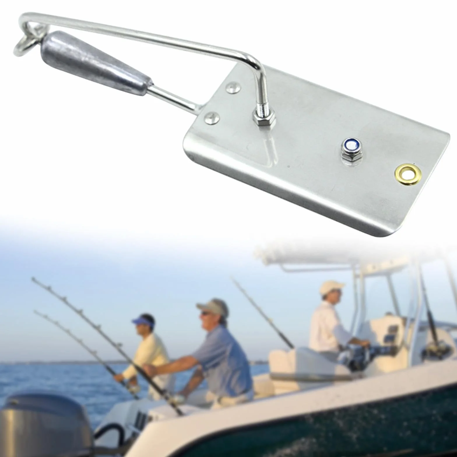 Cepillo de pesca al curricán profesional, herramienta de pesca al aire libre, pesas de pesca, 13.1 cm x 4.2 cm