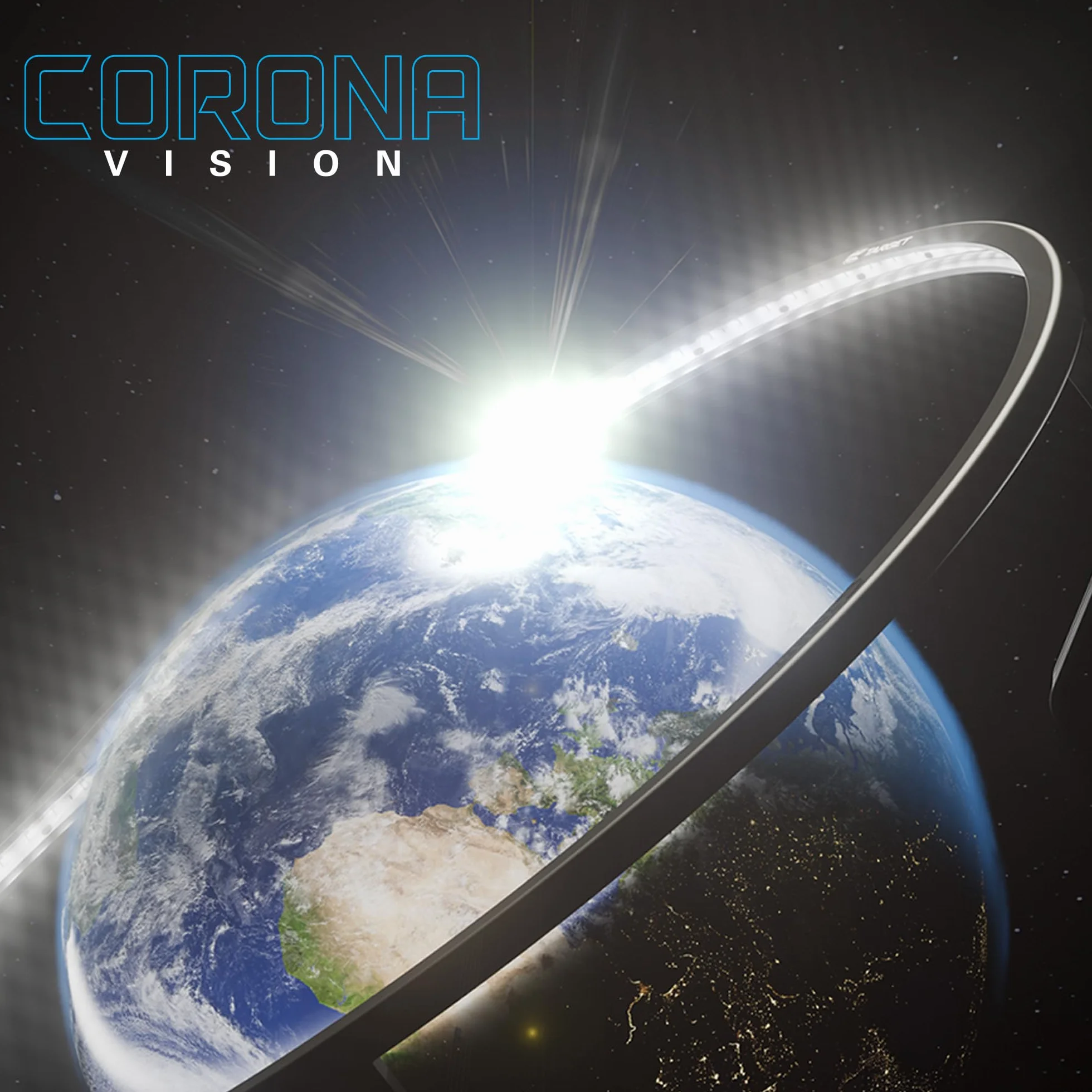 Target Darts Corona Vision Dartboard System Iluminación LED Blanco con Pies Magnéticos